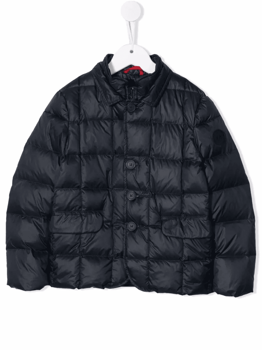 padded feather-down jacket - Image 1