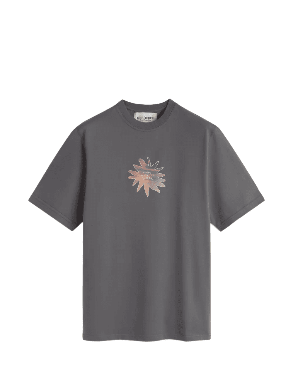 x Mas Sorrer Girasols graphic-print sunset T-shirt - Image 1