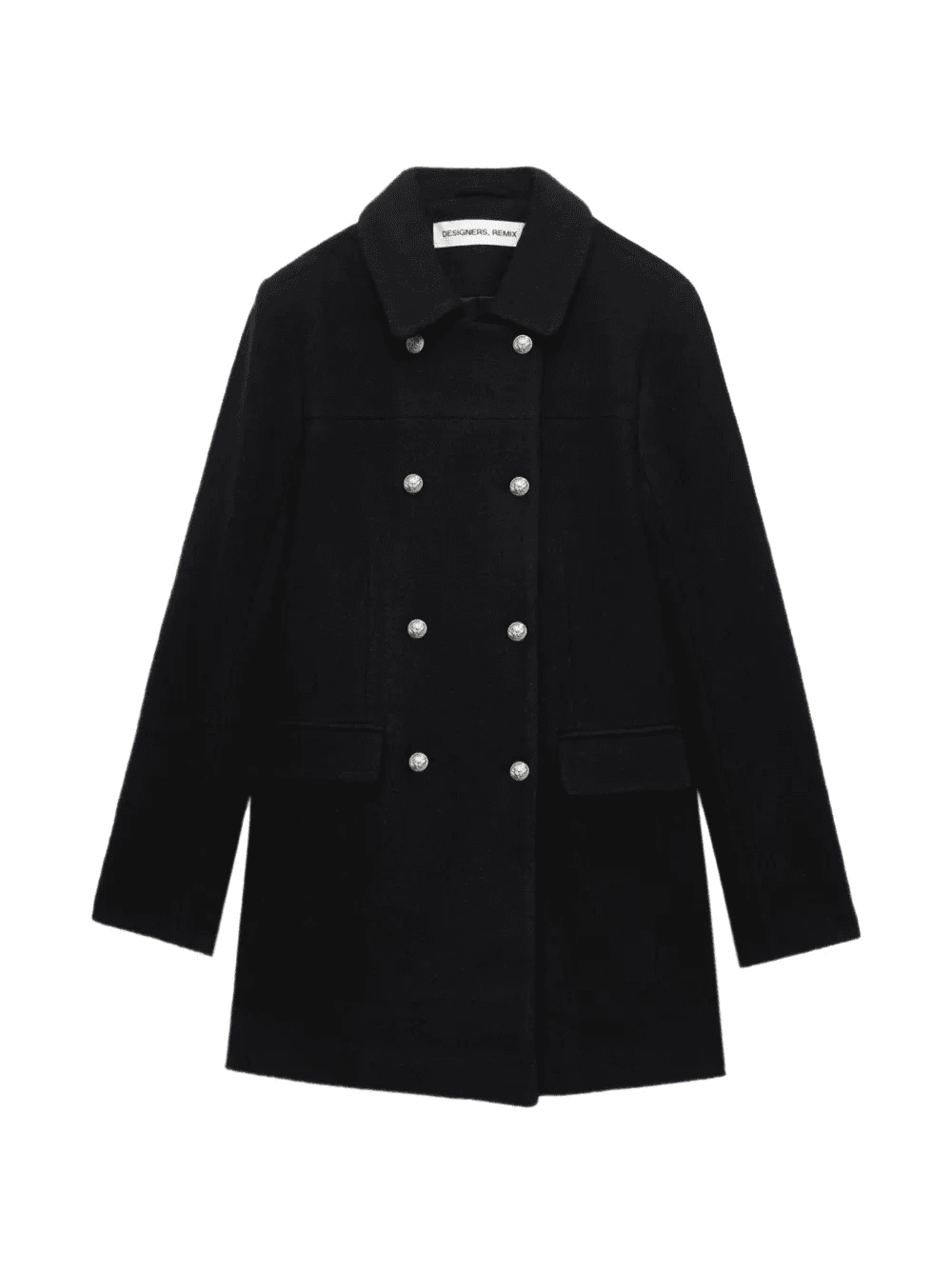 button-up double-breasted jacket - Image 1