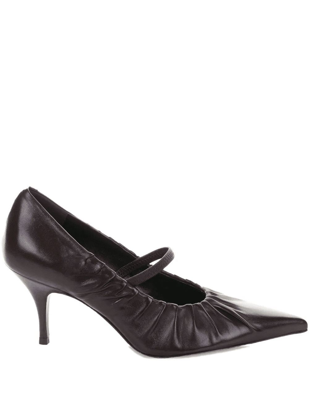 70mm Allegra leather pointed-toe pumps - Image 1