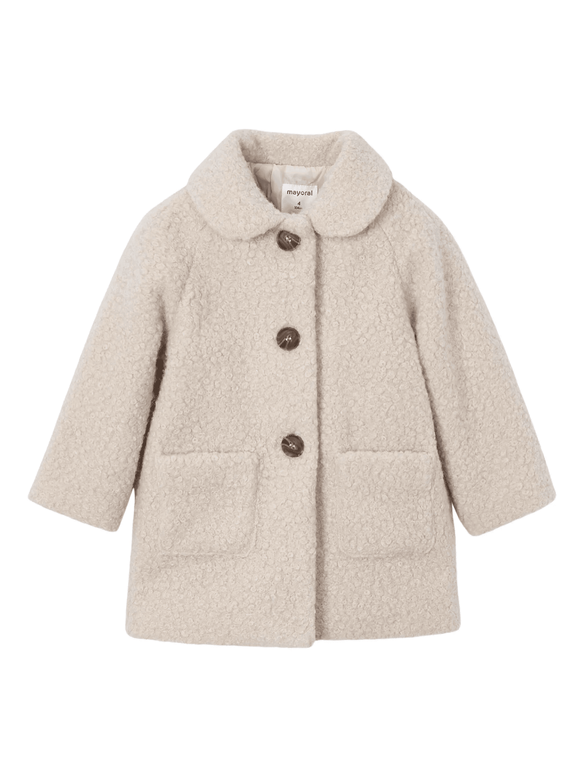terry button coat - Image 1
