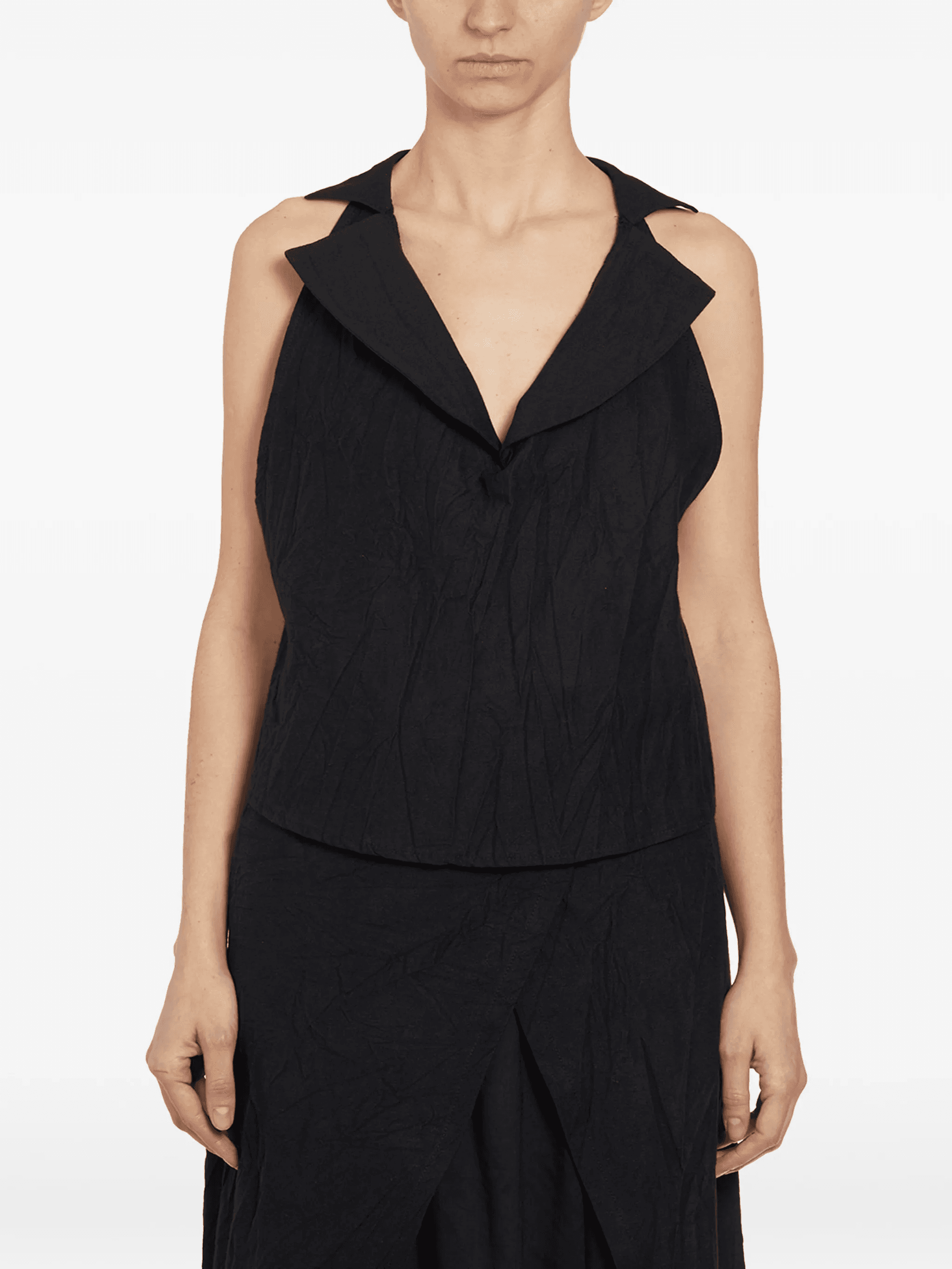 V-neck waistcoat - Image 1