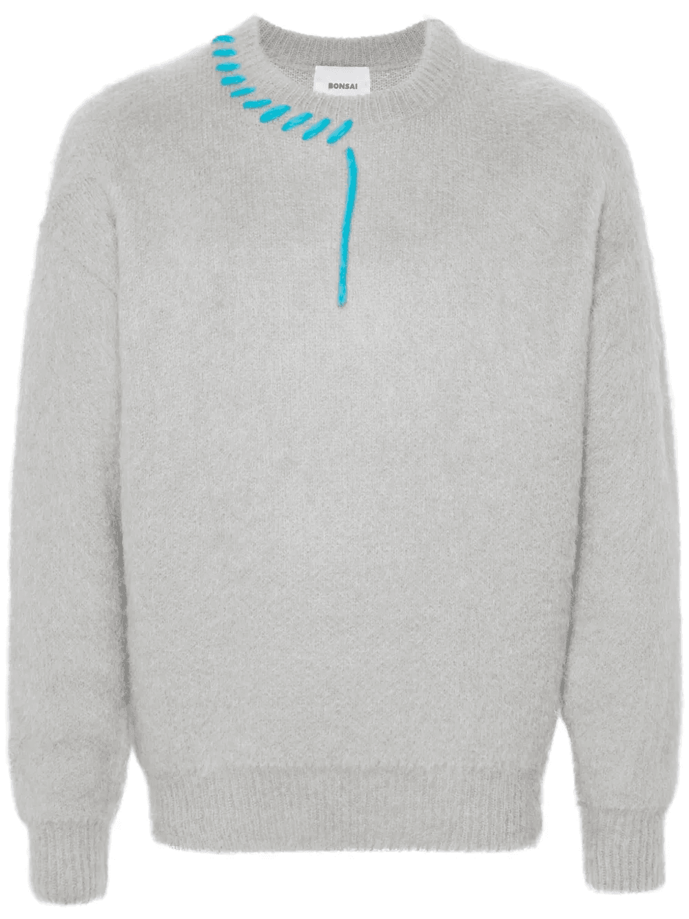 decorative-stitching jumper - Image 1