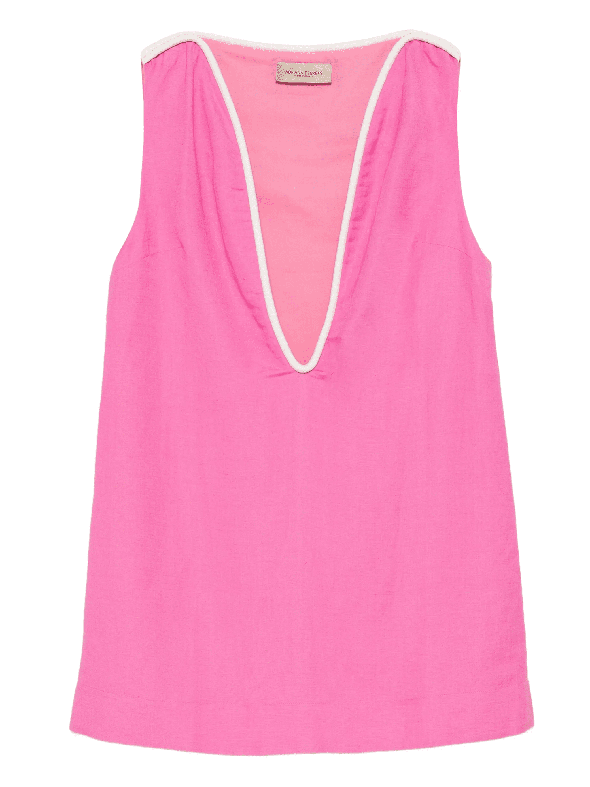 V-neck mini dress - Image 1