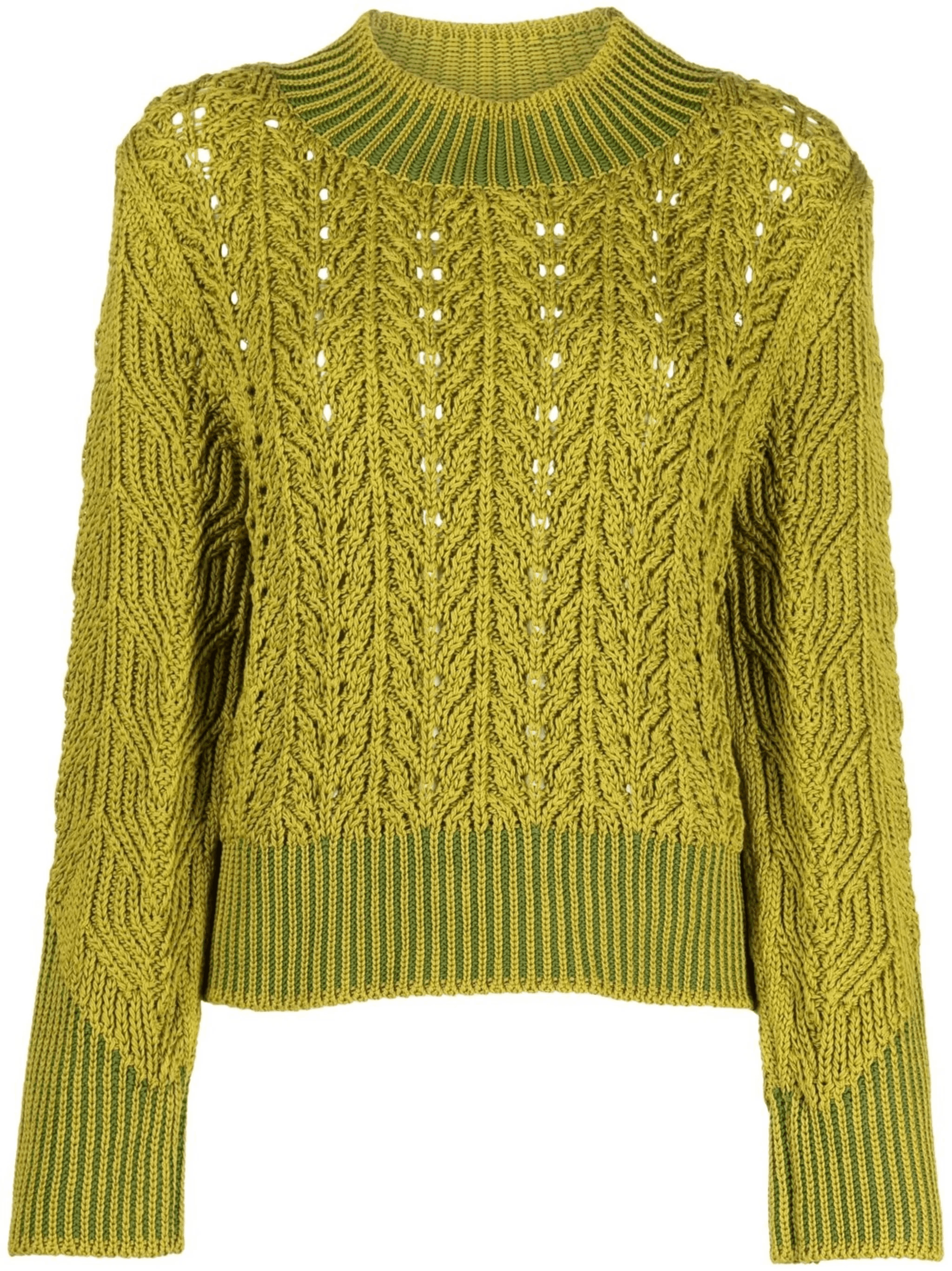 cable-knit jumper - Image 1