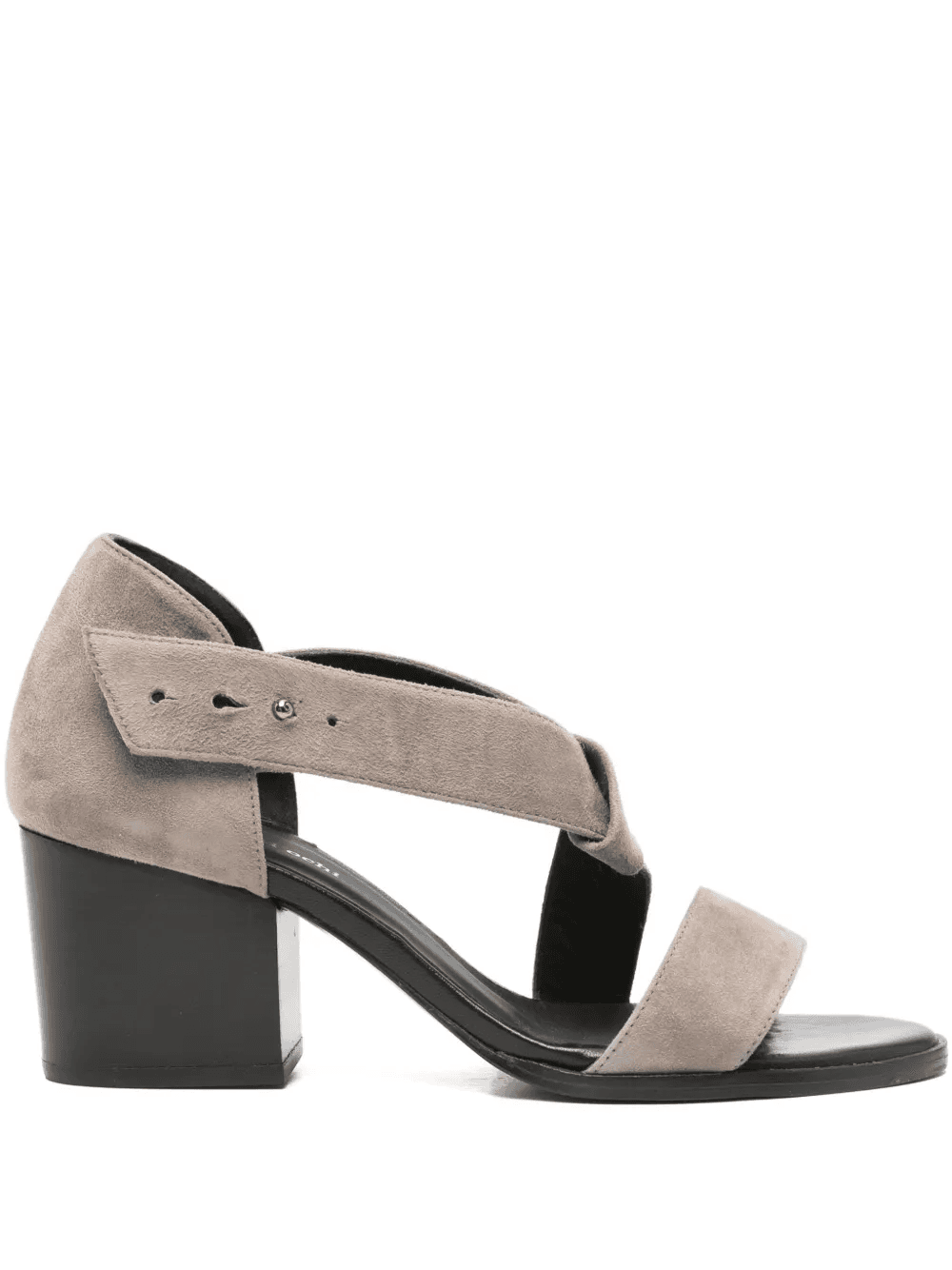 crossover block-heel sandals - Image 1