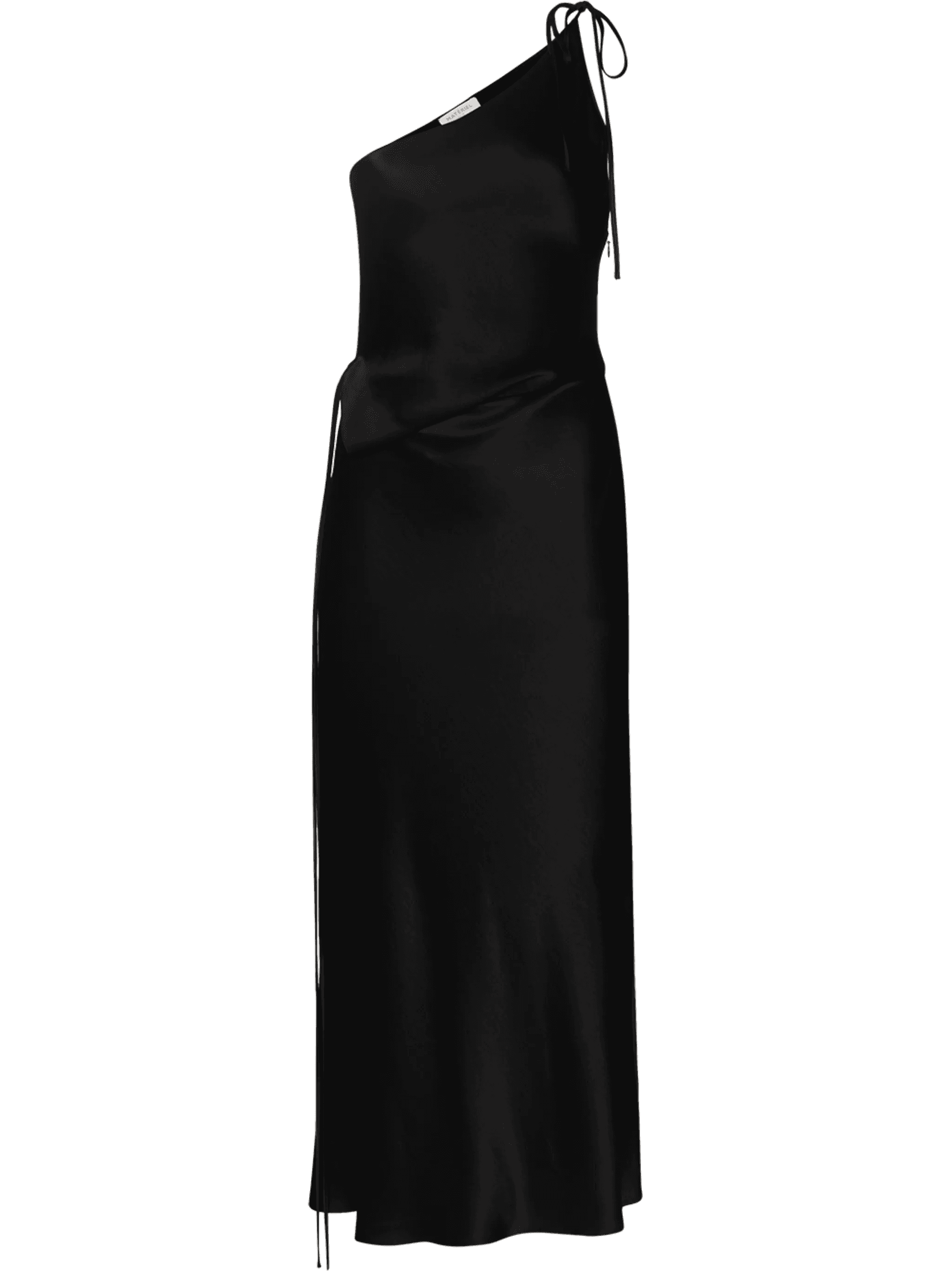 asymmetric one-shoulder dress - Image 1