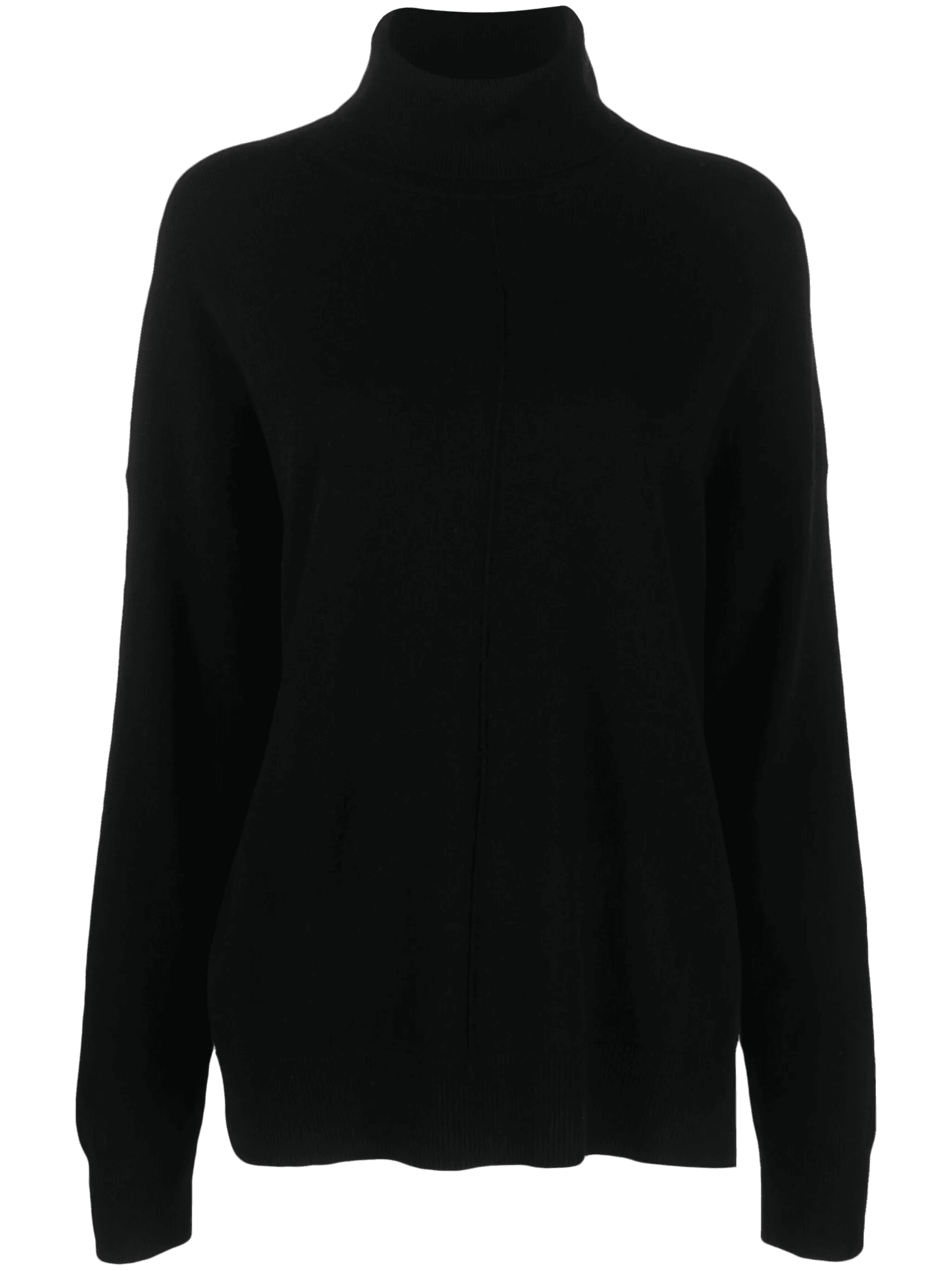 high-neck long-sleeves knit jumper - Image 1