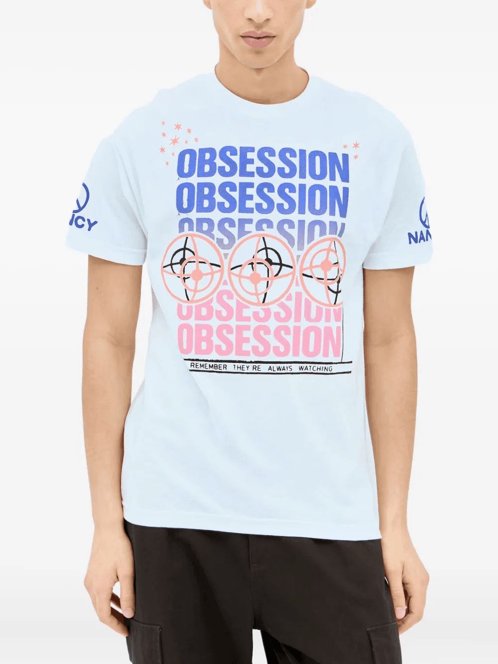 graphic-print crew-neck T-shirt - Image 1