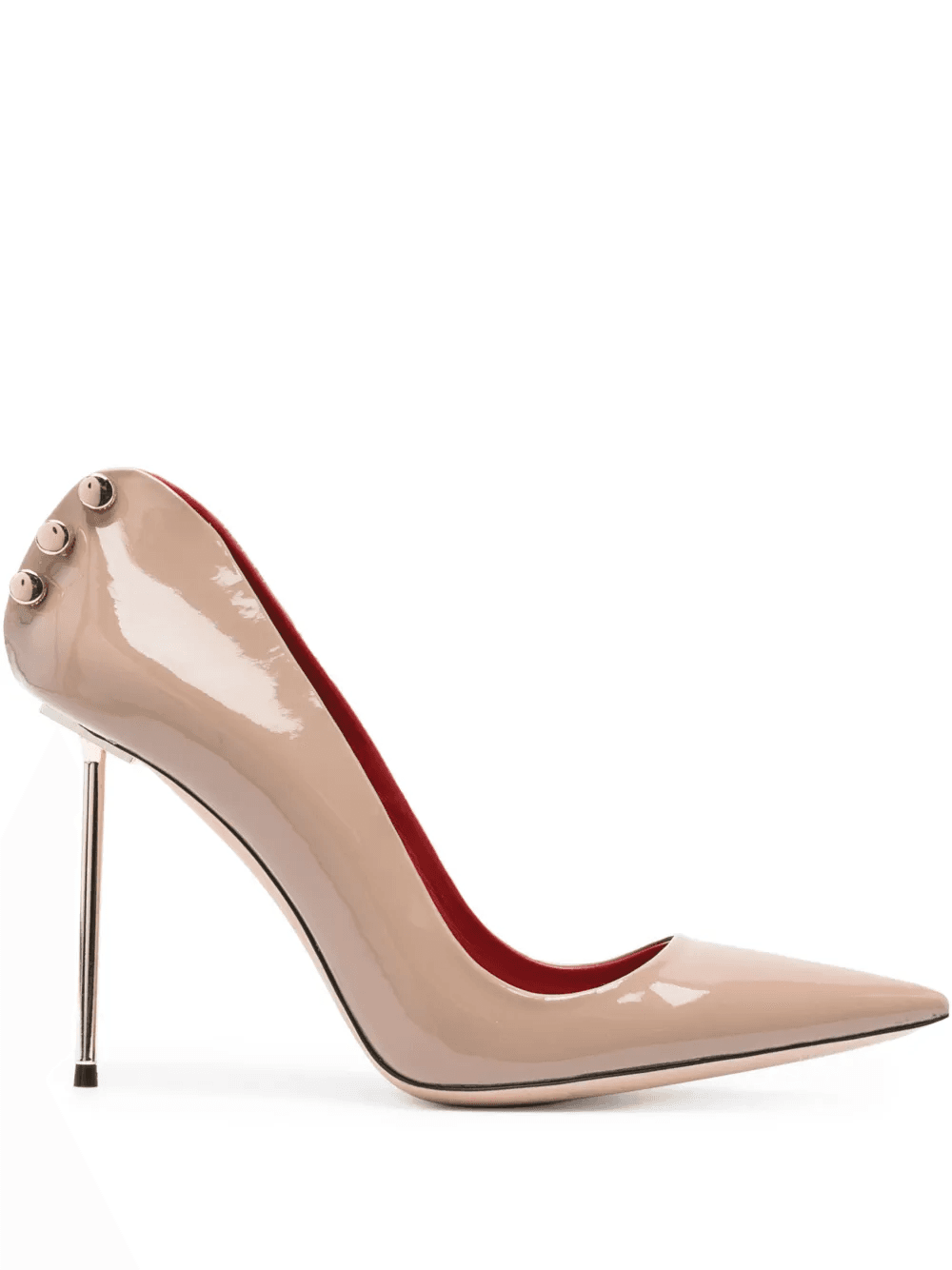 Supreme Ass Metallic-heel 101mm patent-finish pumps - Image 1
