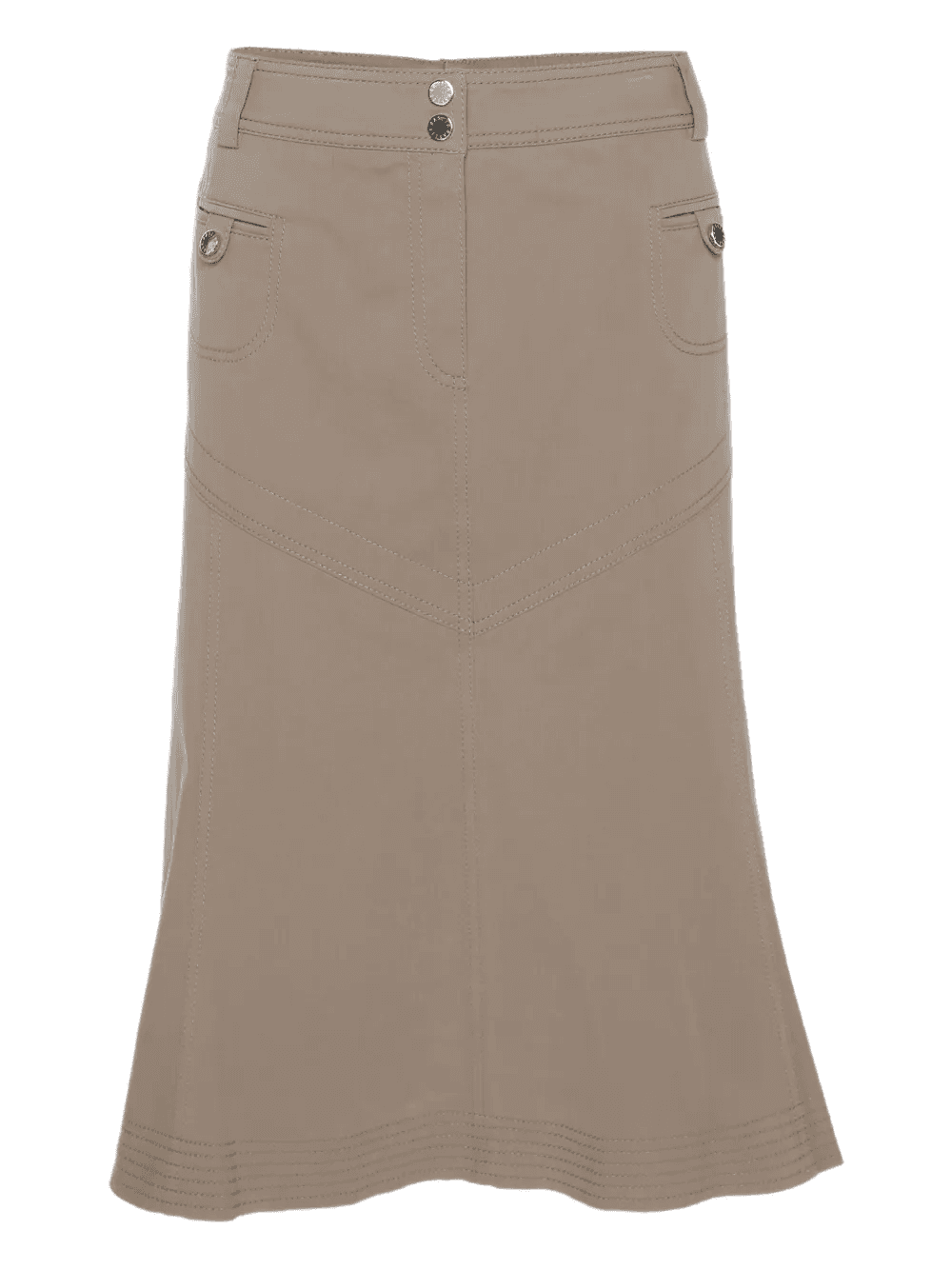 zip midi skirt - Image 1