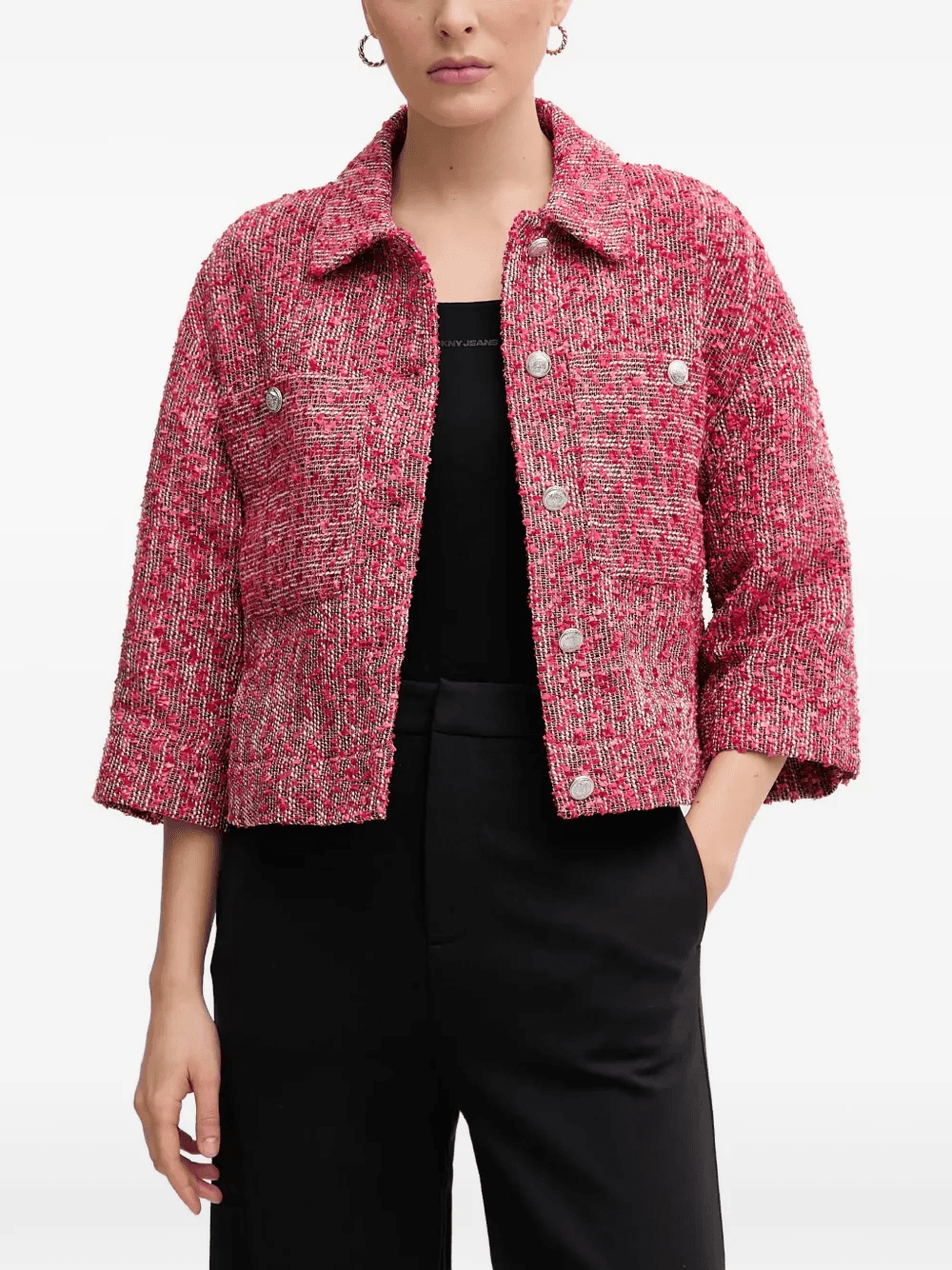 button weave jacket - Image 1
