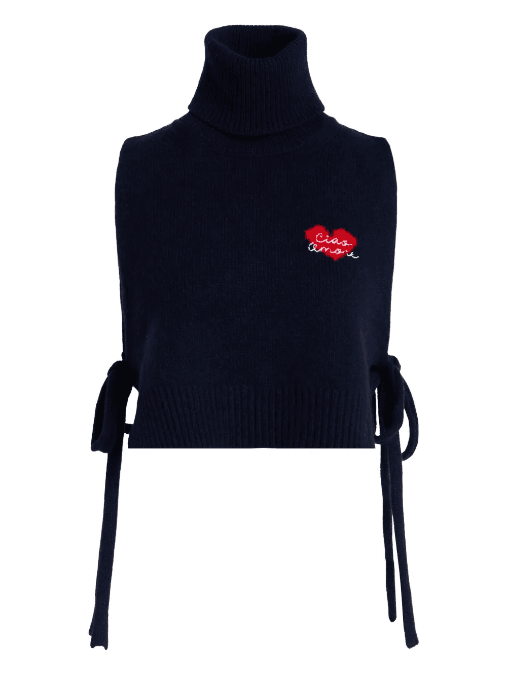 CiaoAmore tie-detail sweater - Image 1