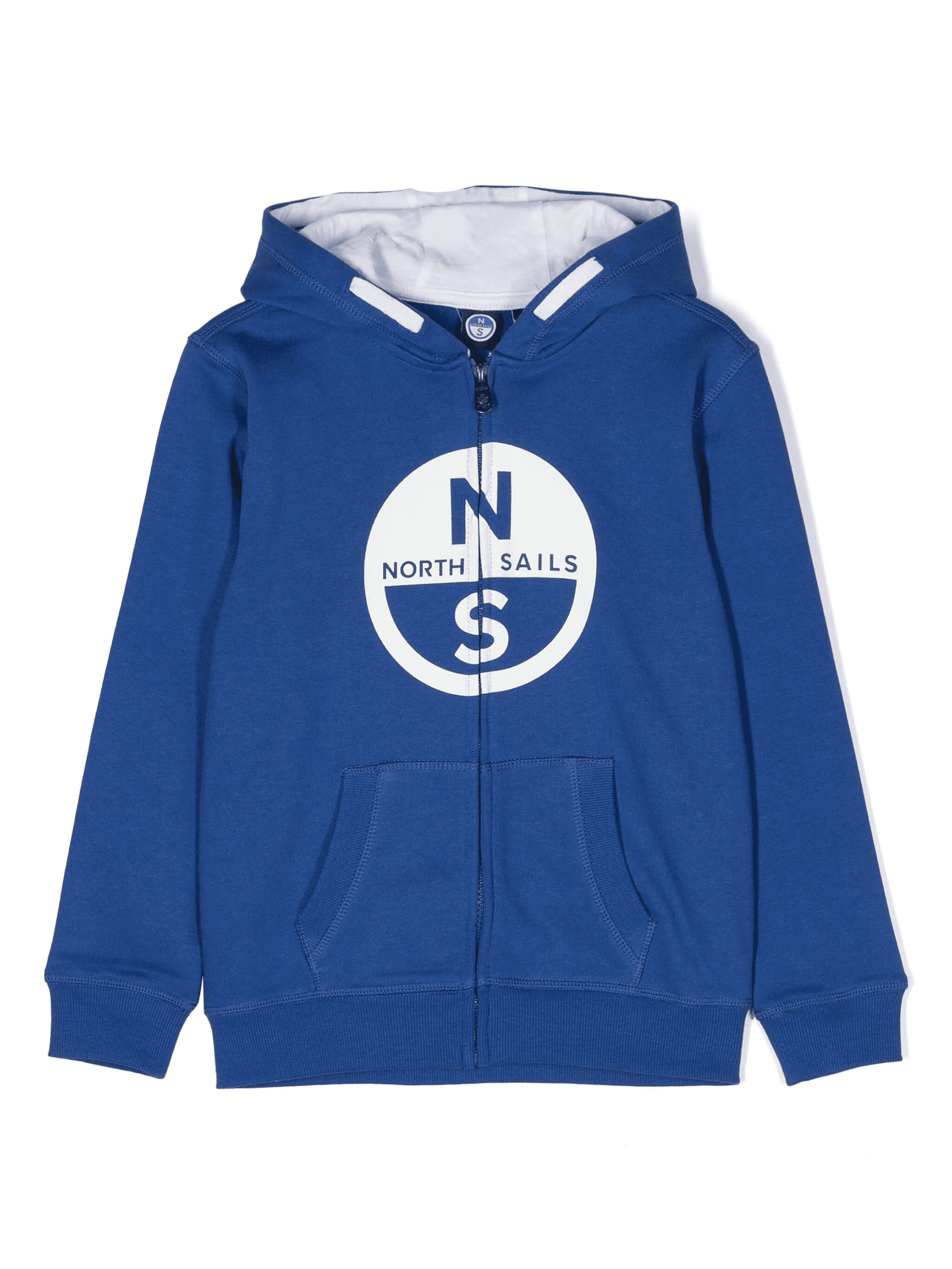 logo-print zip-up hoodie - Image 1