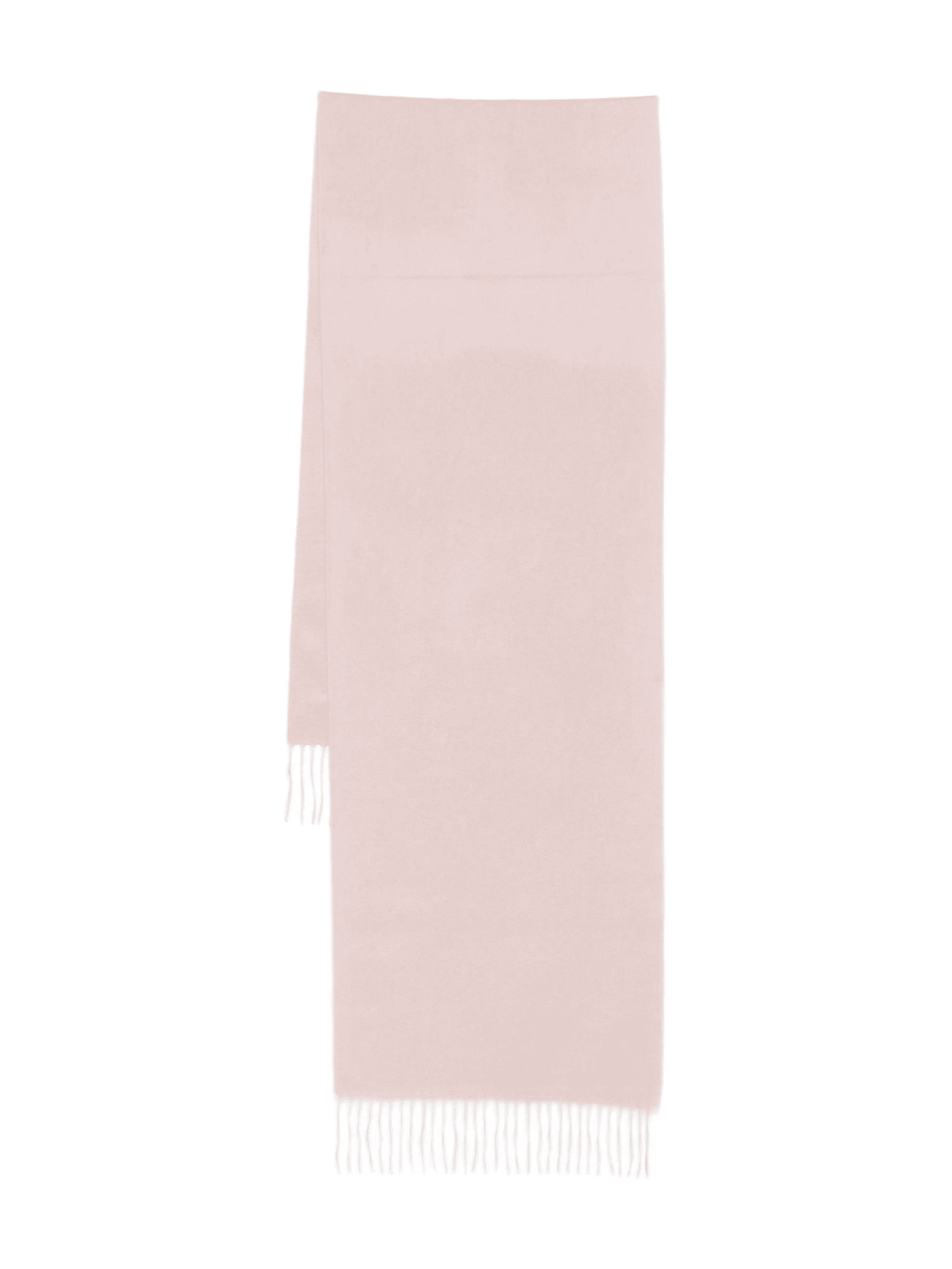 plain fringed scarf - Image 1