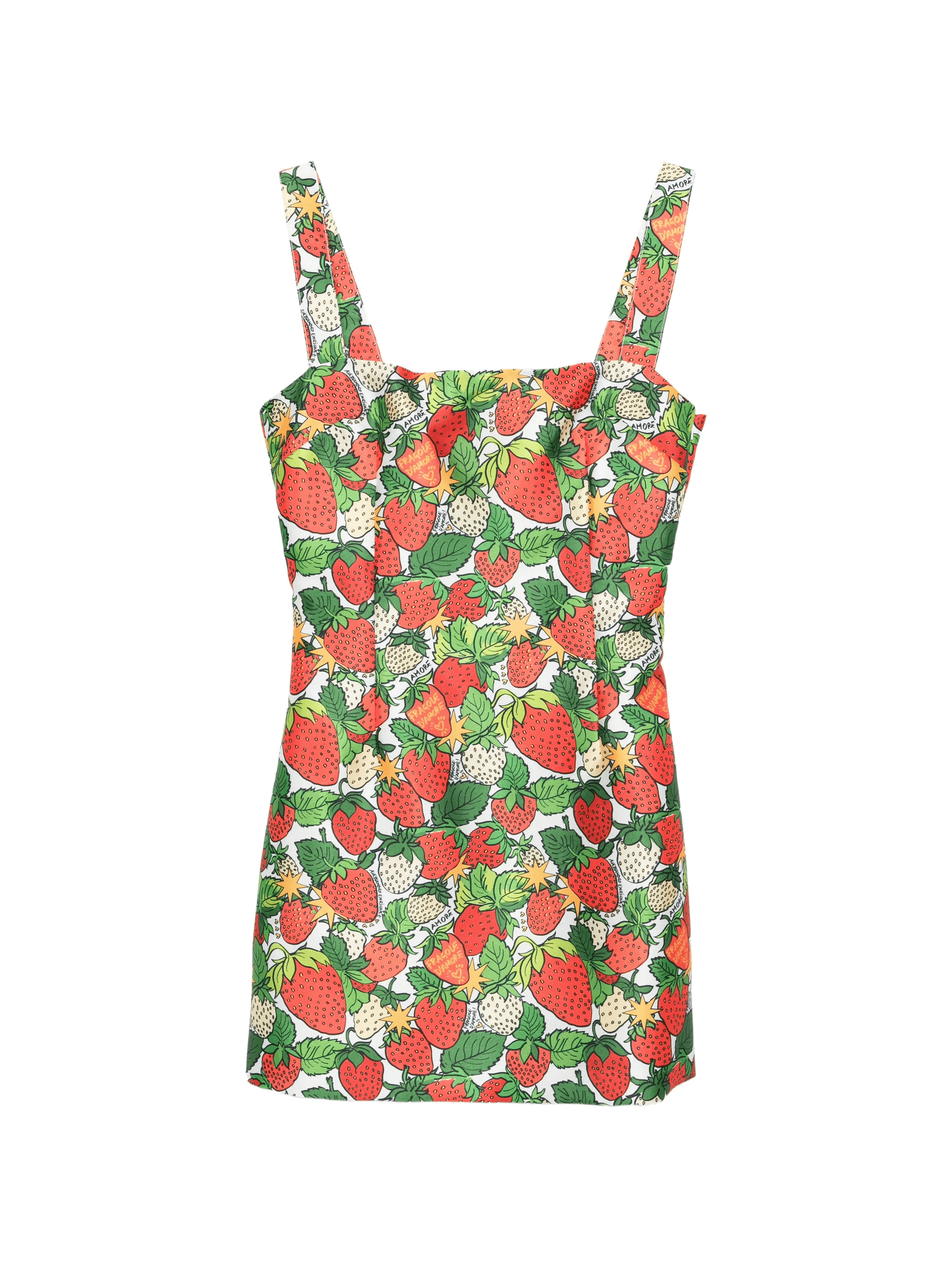 strawberry print dress - Image 1