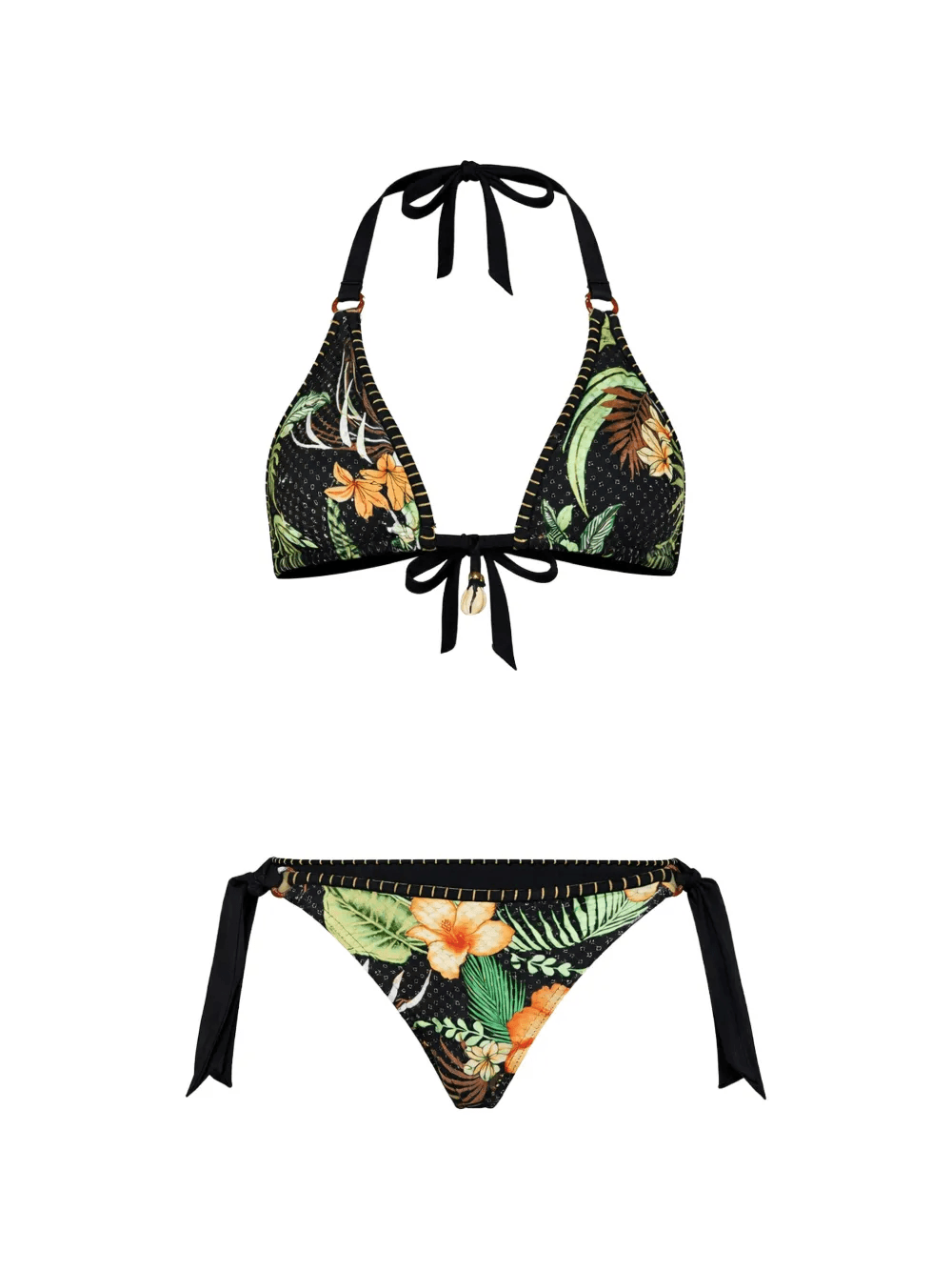 floral-print bikini - Image 1