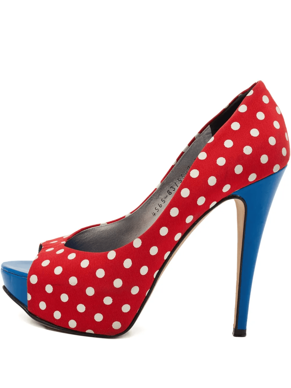 2024 polka-dot platform pumps - Image 1