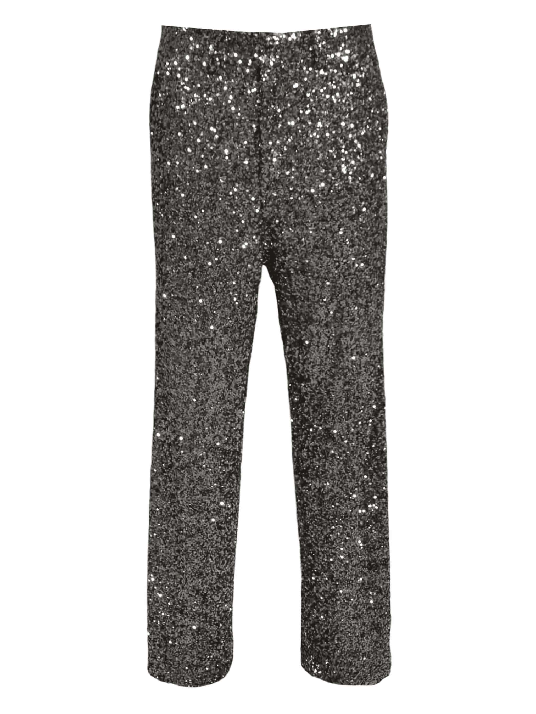 sequin-embellished trousers - Image 1