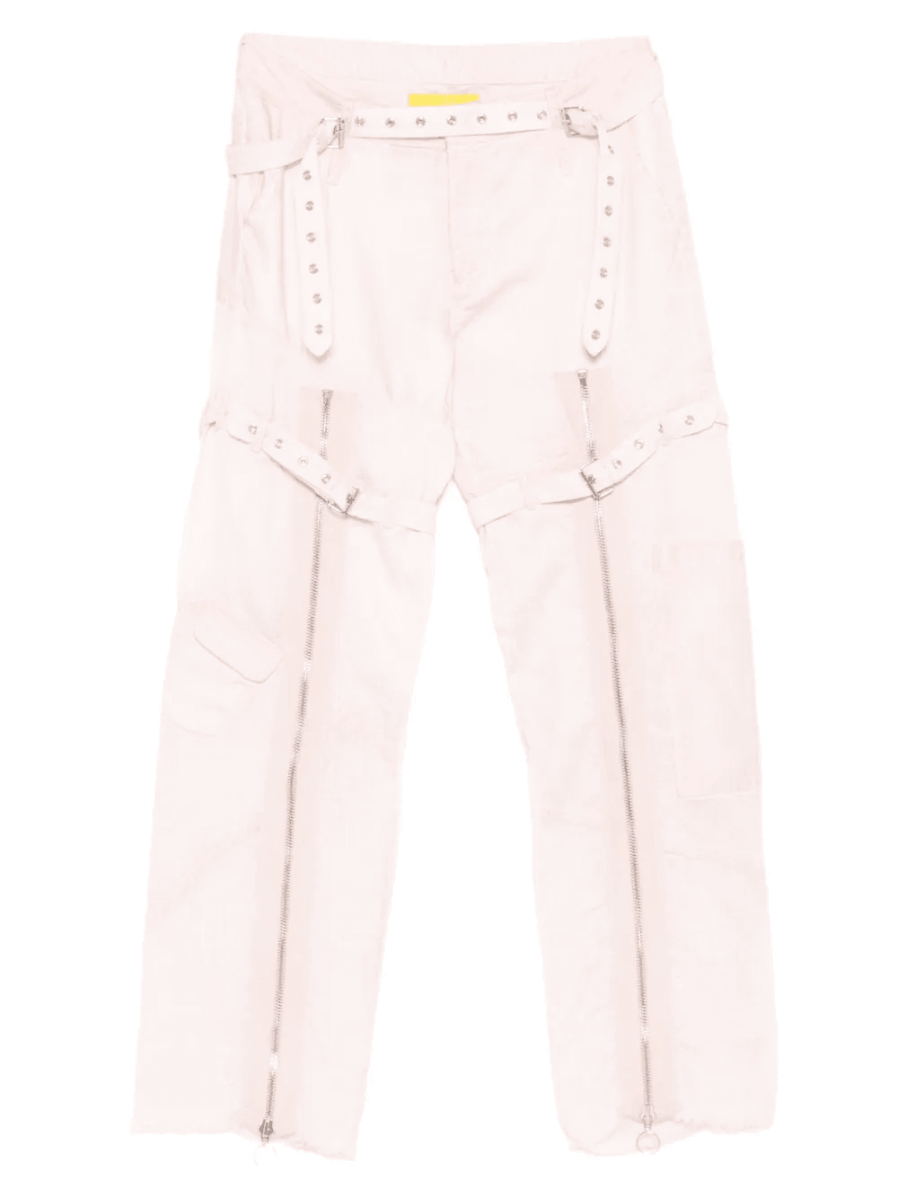 zip-detail trousers - Image 1
