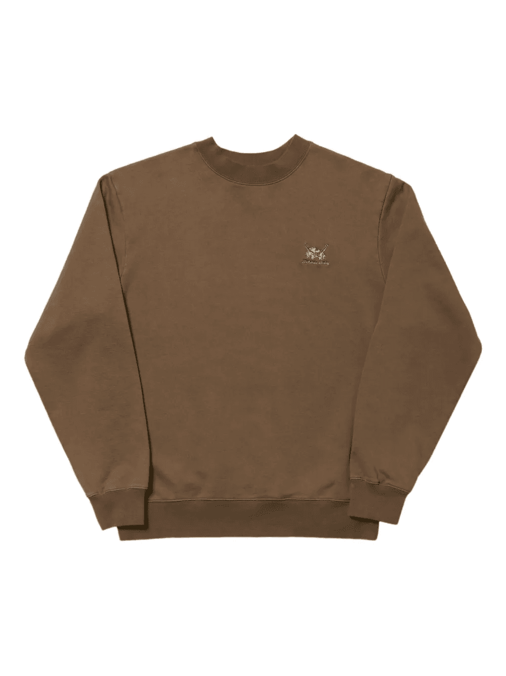 embroidered-logo sweatshirt - Image 1