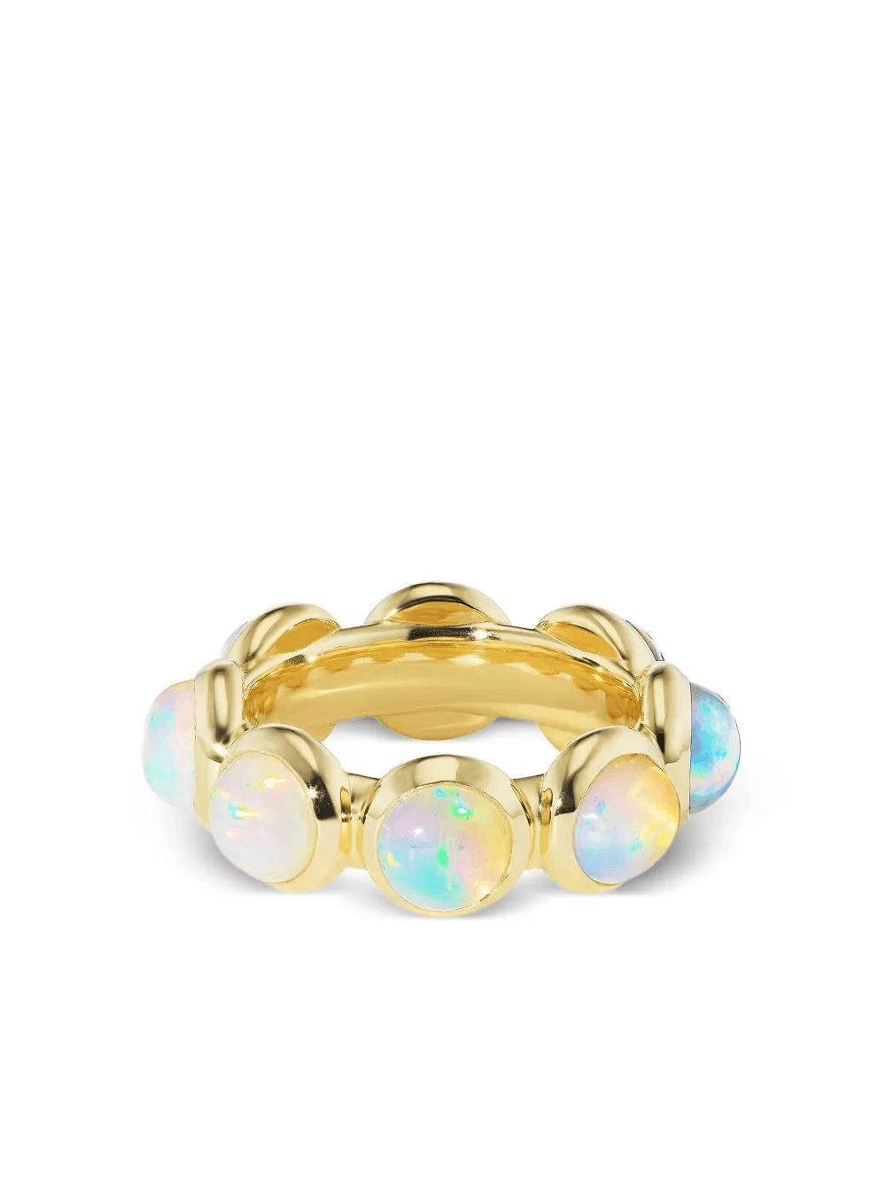 18K yellow gold Vic opal ring - Image 1