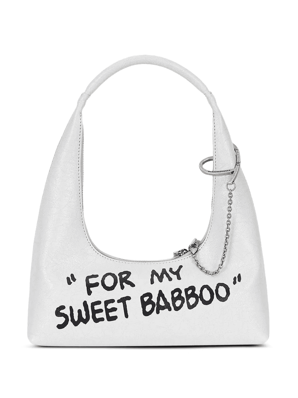 x Peanuts cracked leather shoulder bag - Image 1