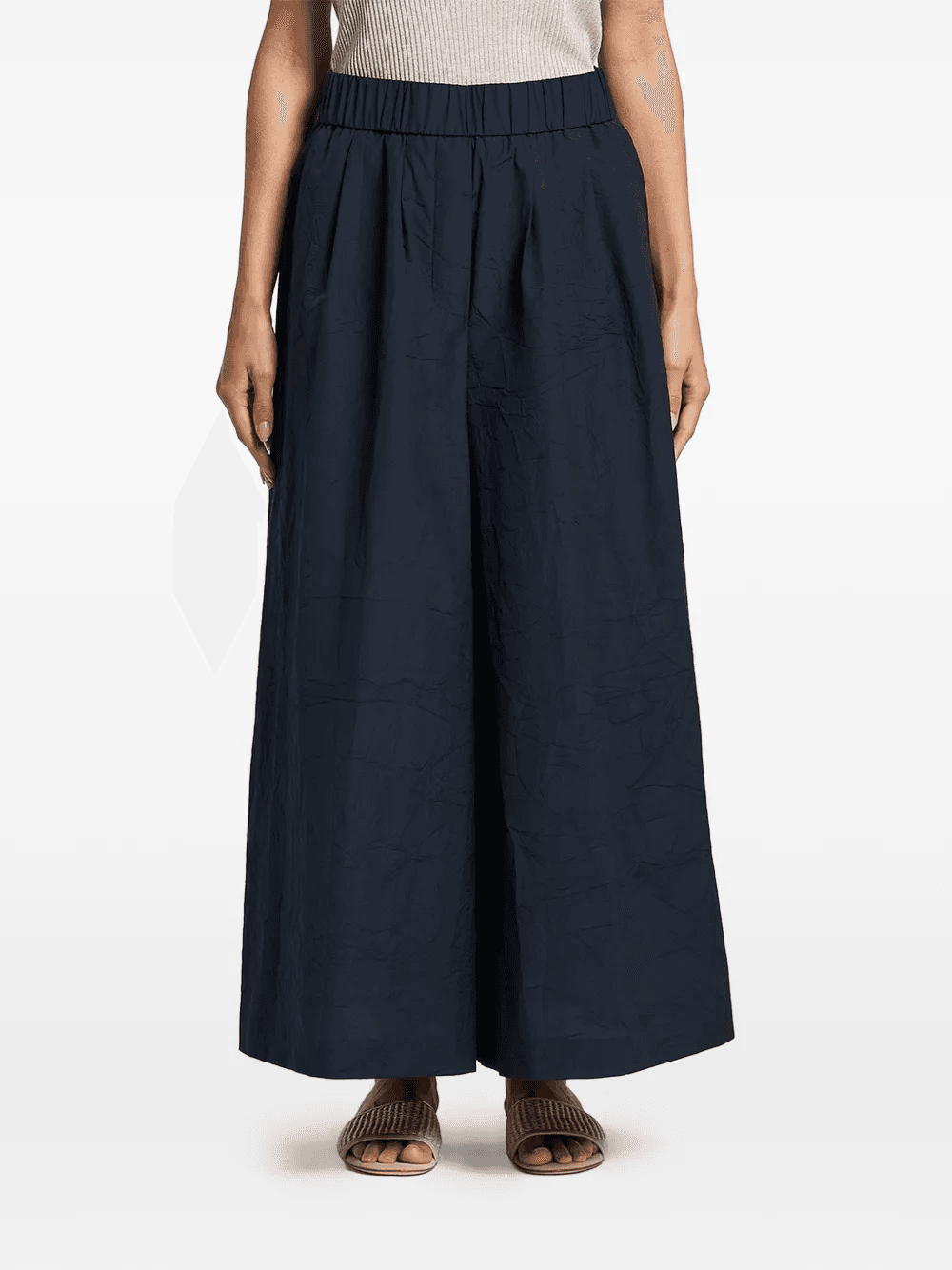 elasticated palazzo pants - Image 1