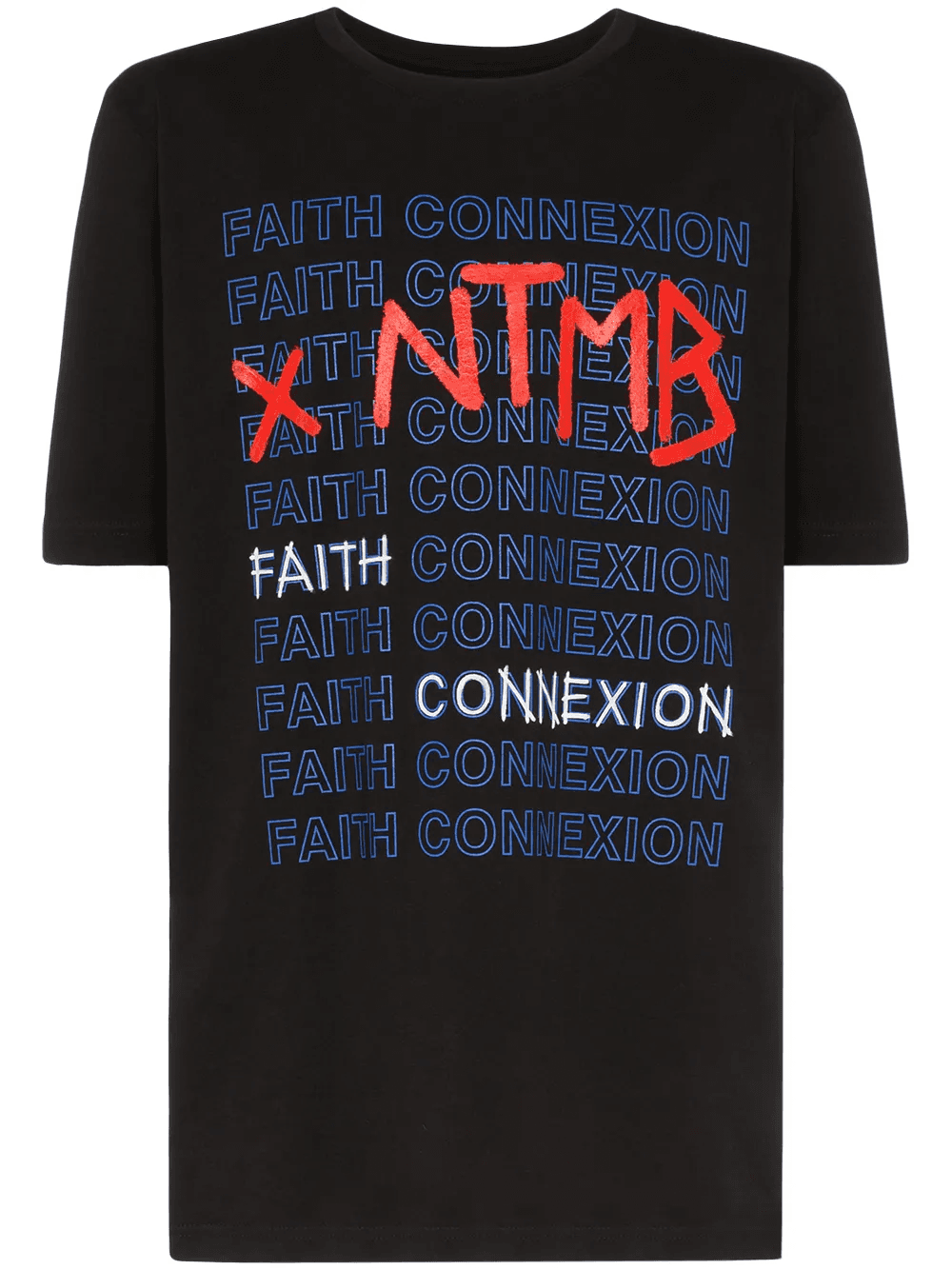 X NTMB logo cotton T-shirt - Image 1