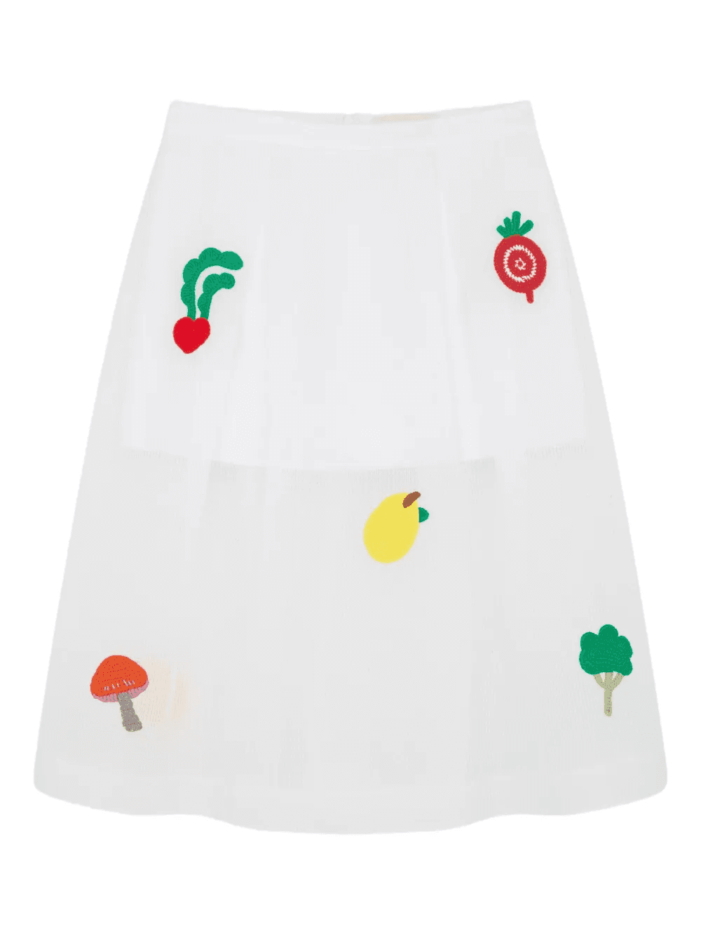 embroidered mini skirt - Image 1