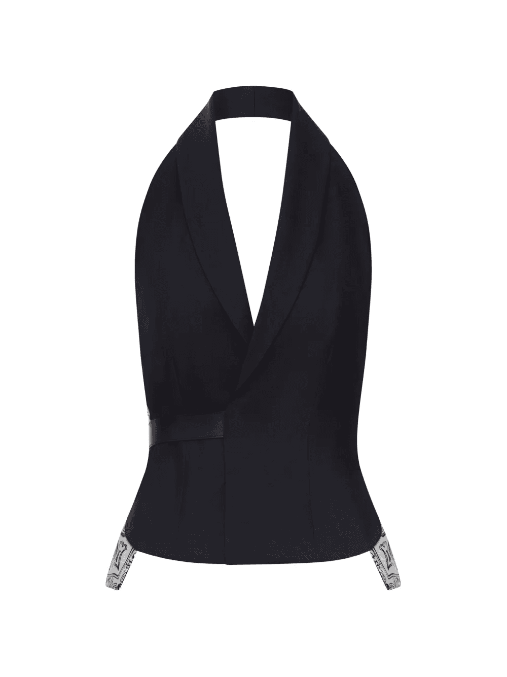 bandana inserts tailored vest - Image 1