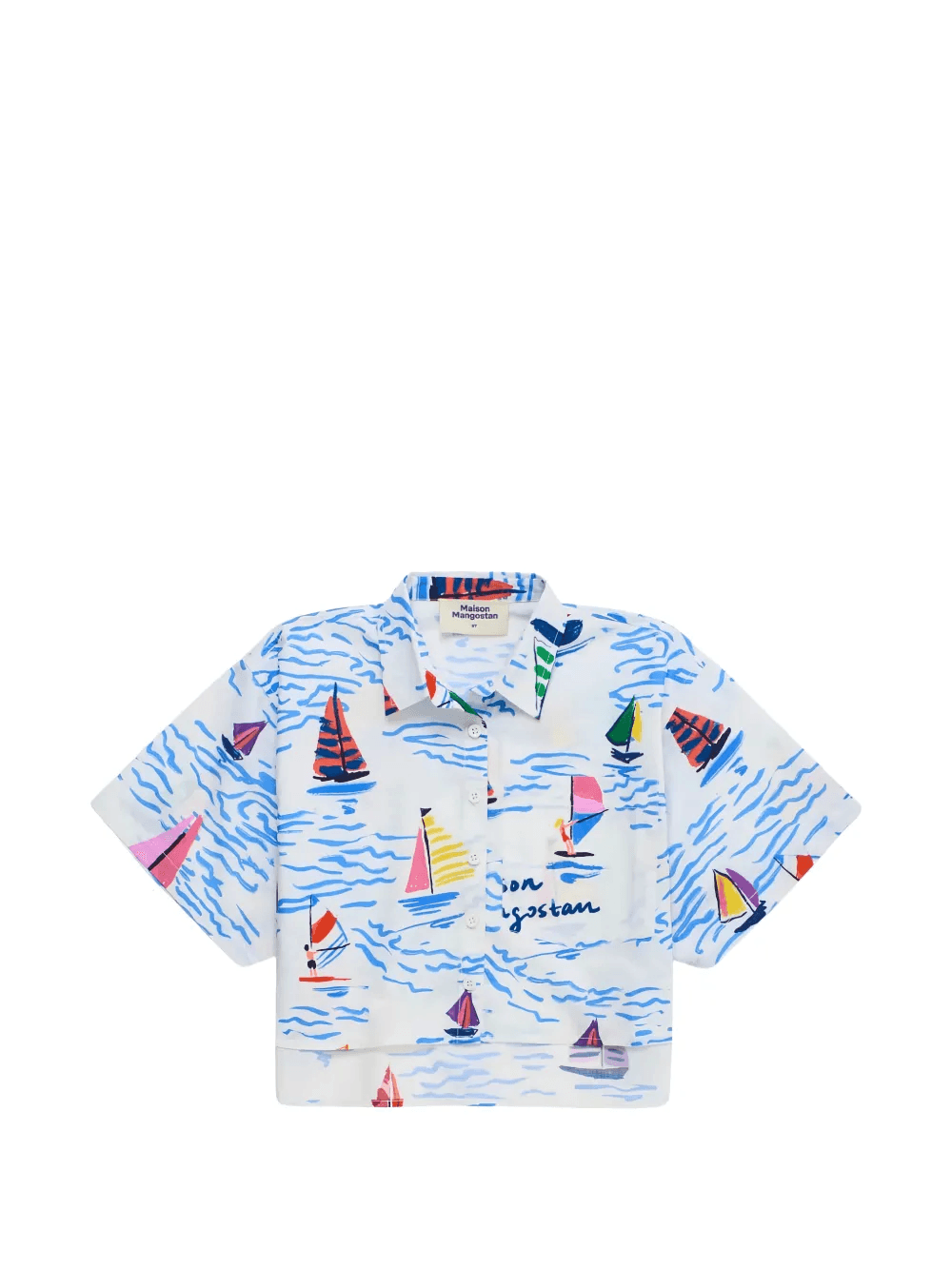 Barcos cropped shirt - Image 1