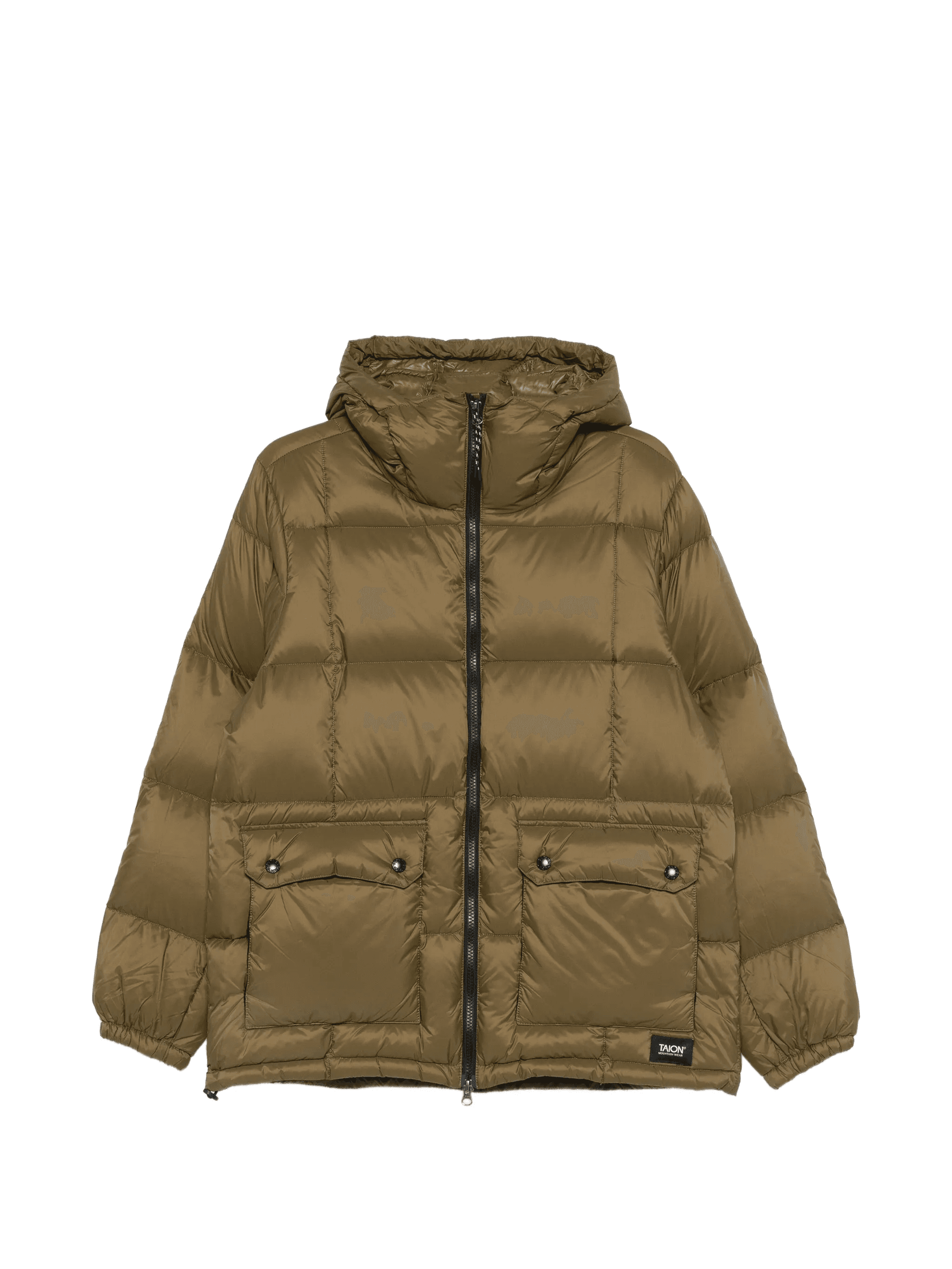 hooded puffer jacket - Image 1