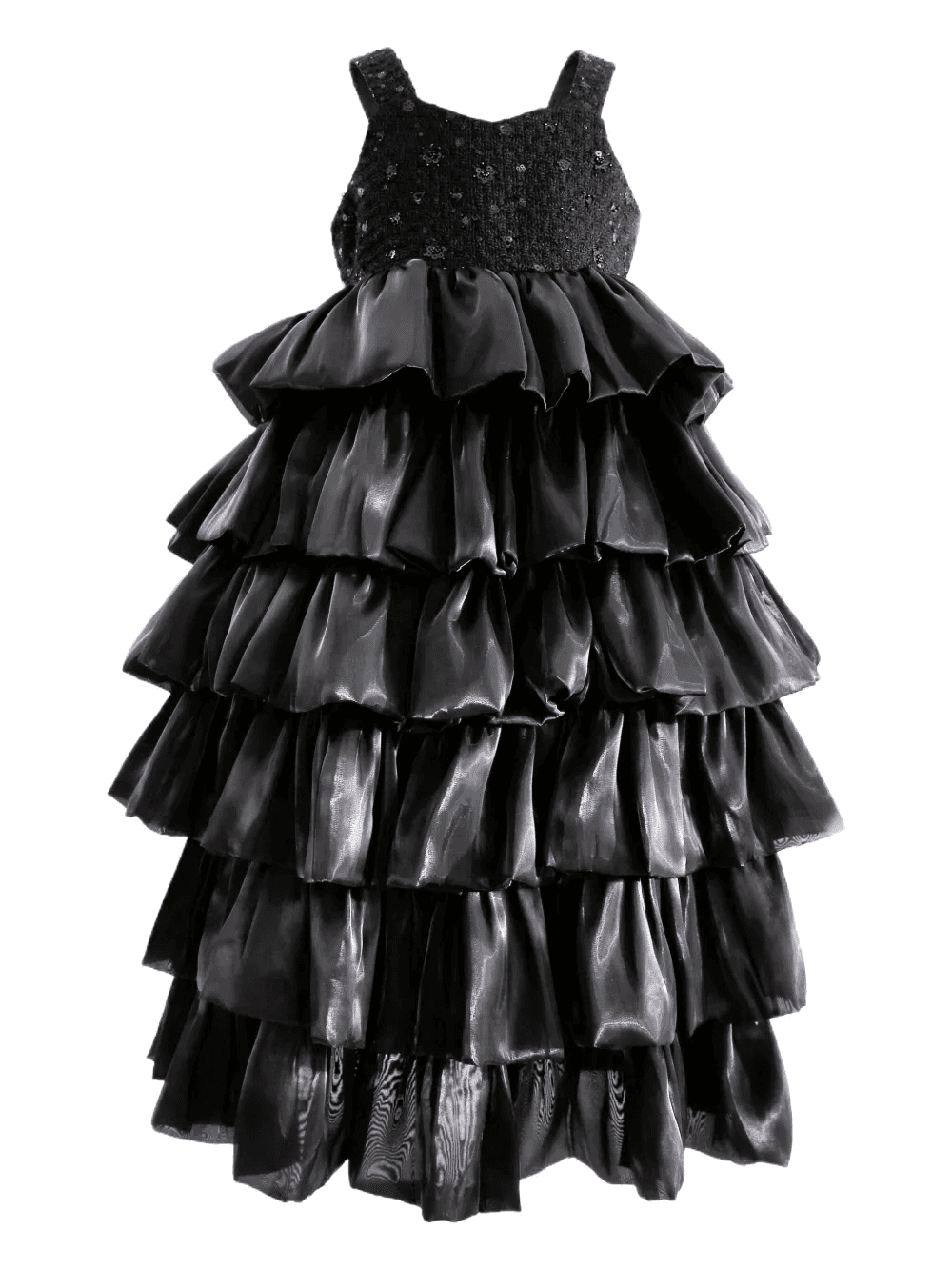 ruffled-tiered dress - Image 1