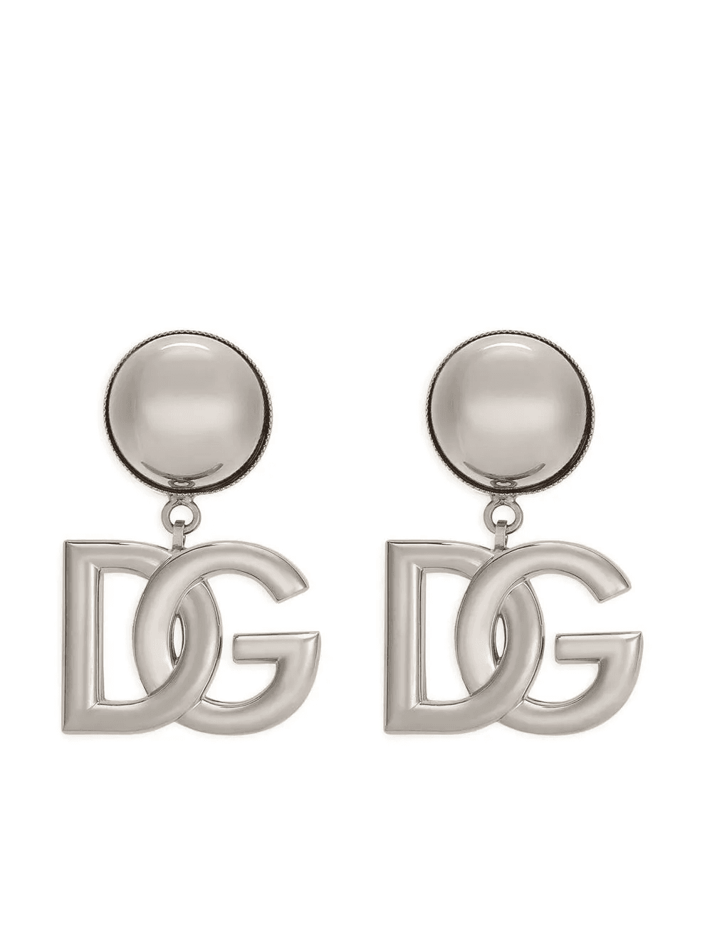 x KIM DG-logo earrings - Image 1