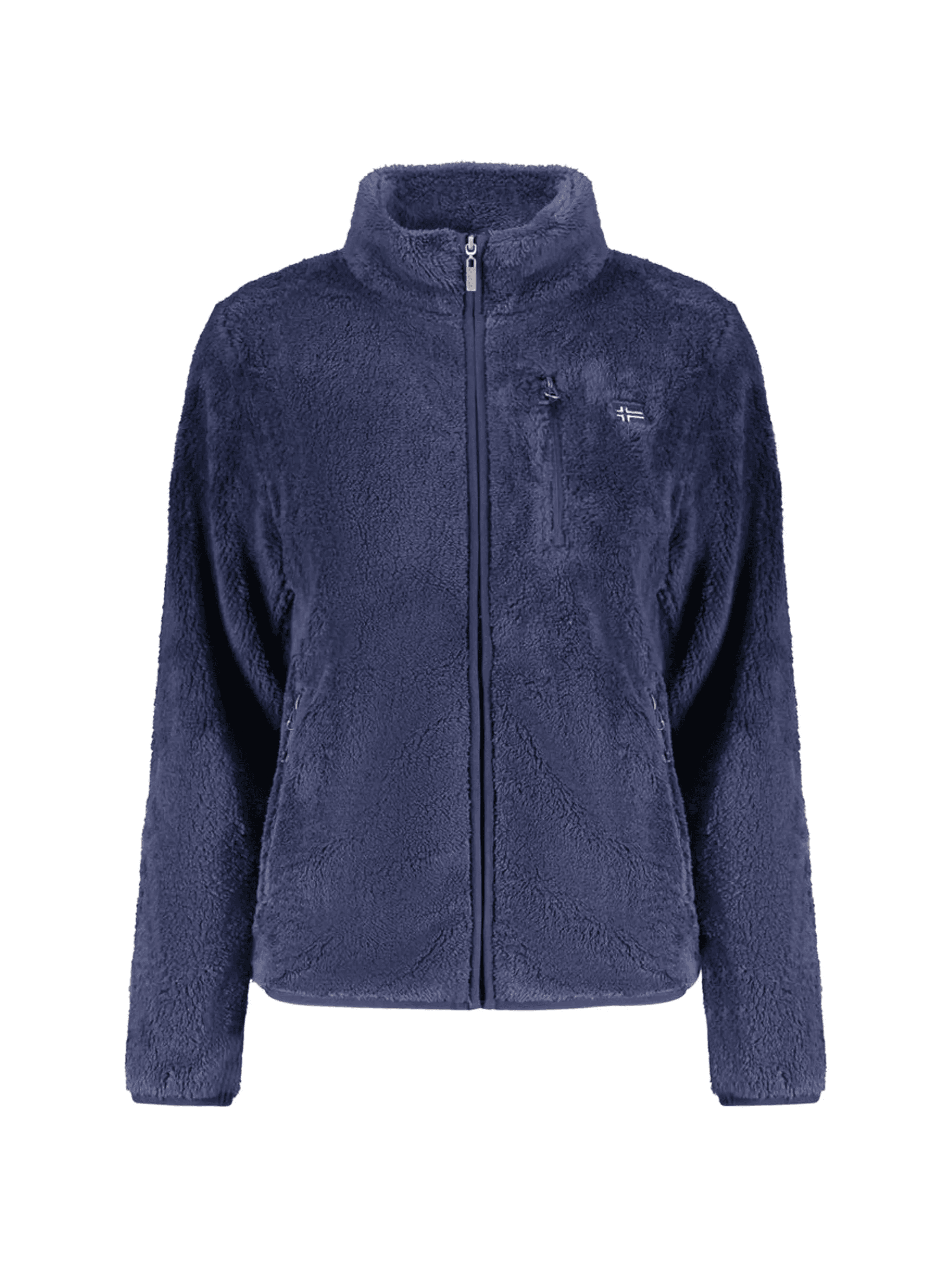fleece zip-up sweatshirt - Image 1