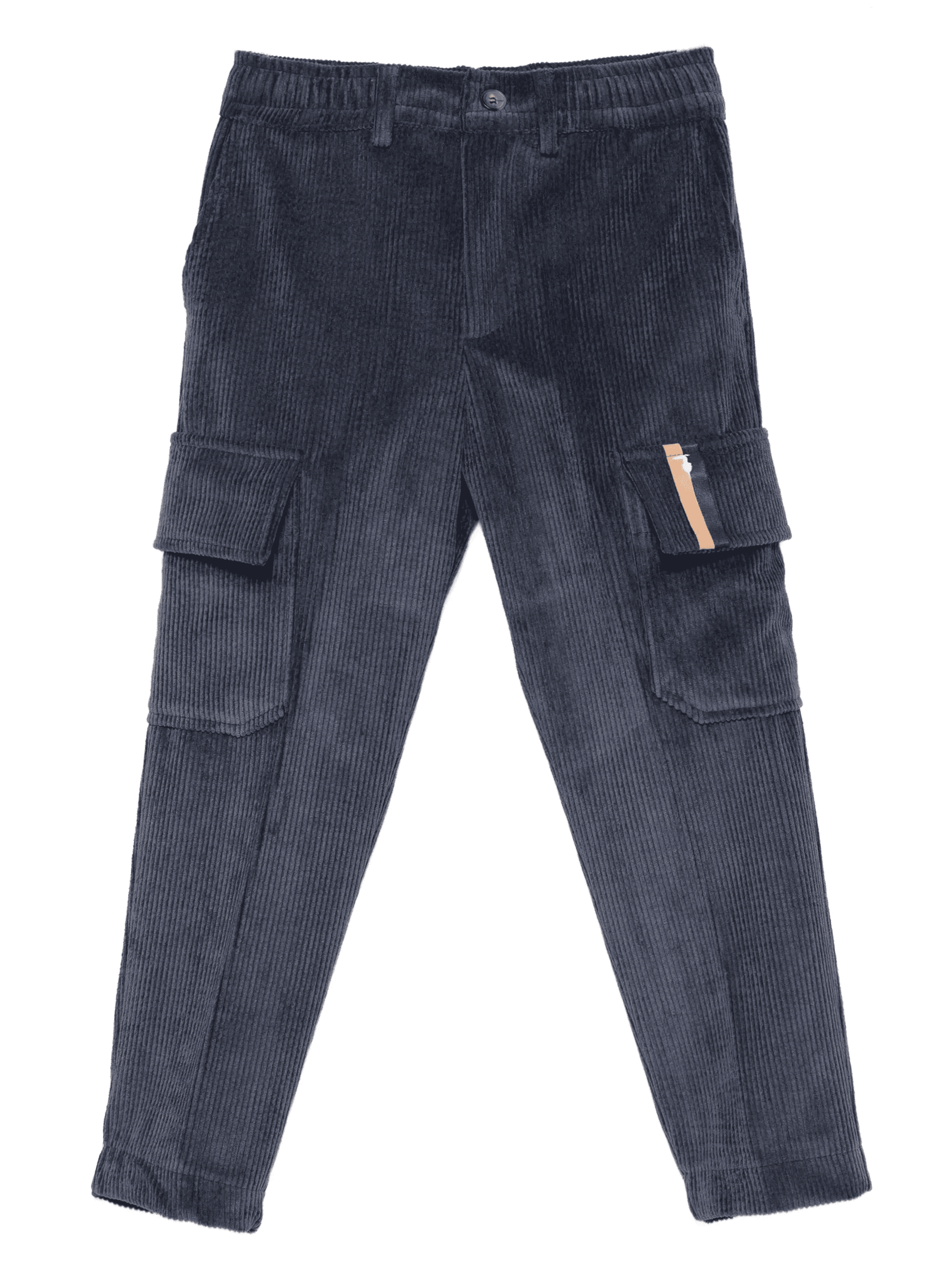 corduroy cargo trousers - Image 1