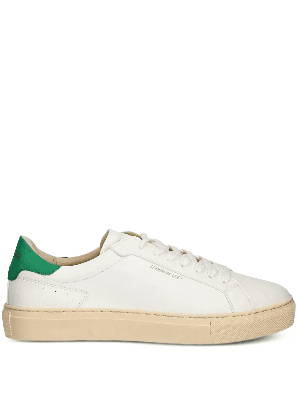 leather-panelled sneakers - Image 1