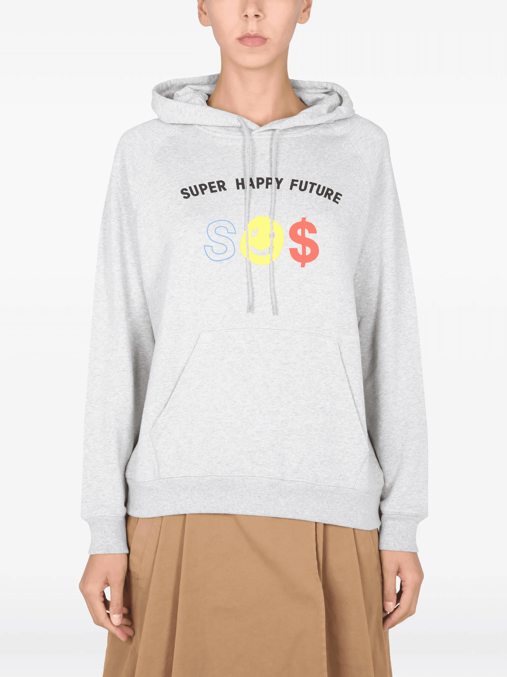 graphic-print hoodie - Image 1