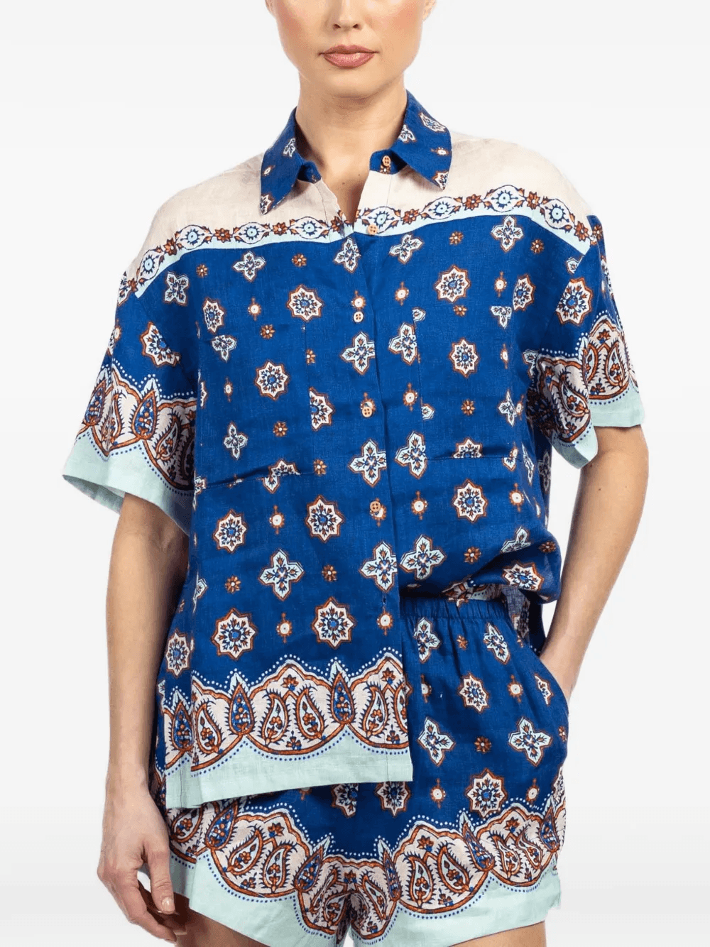 patterned shirt - Image 1