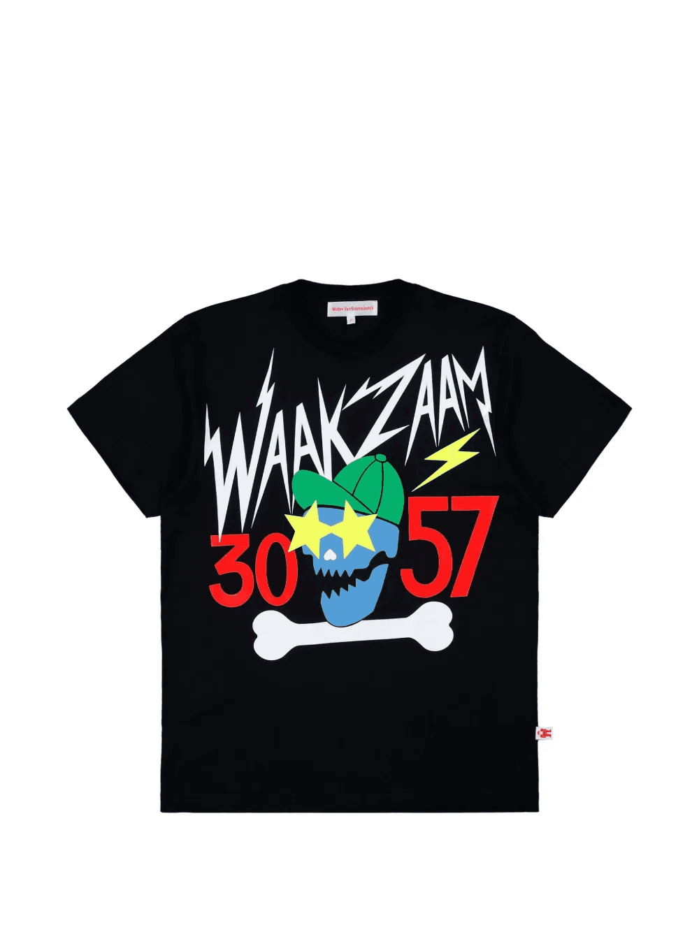 Waakzaam front-print crew-neck T-shirt - Image 1