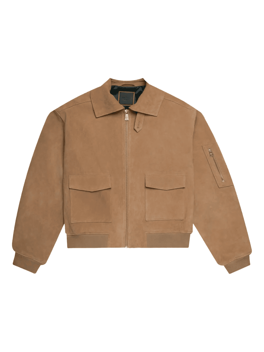 pocket suede jacket - Image 1