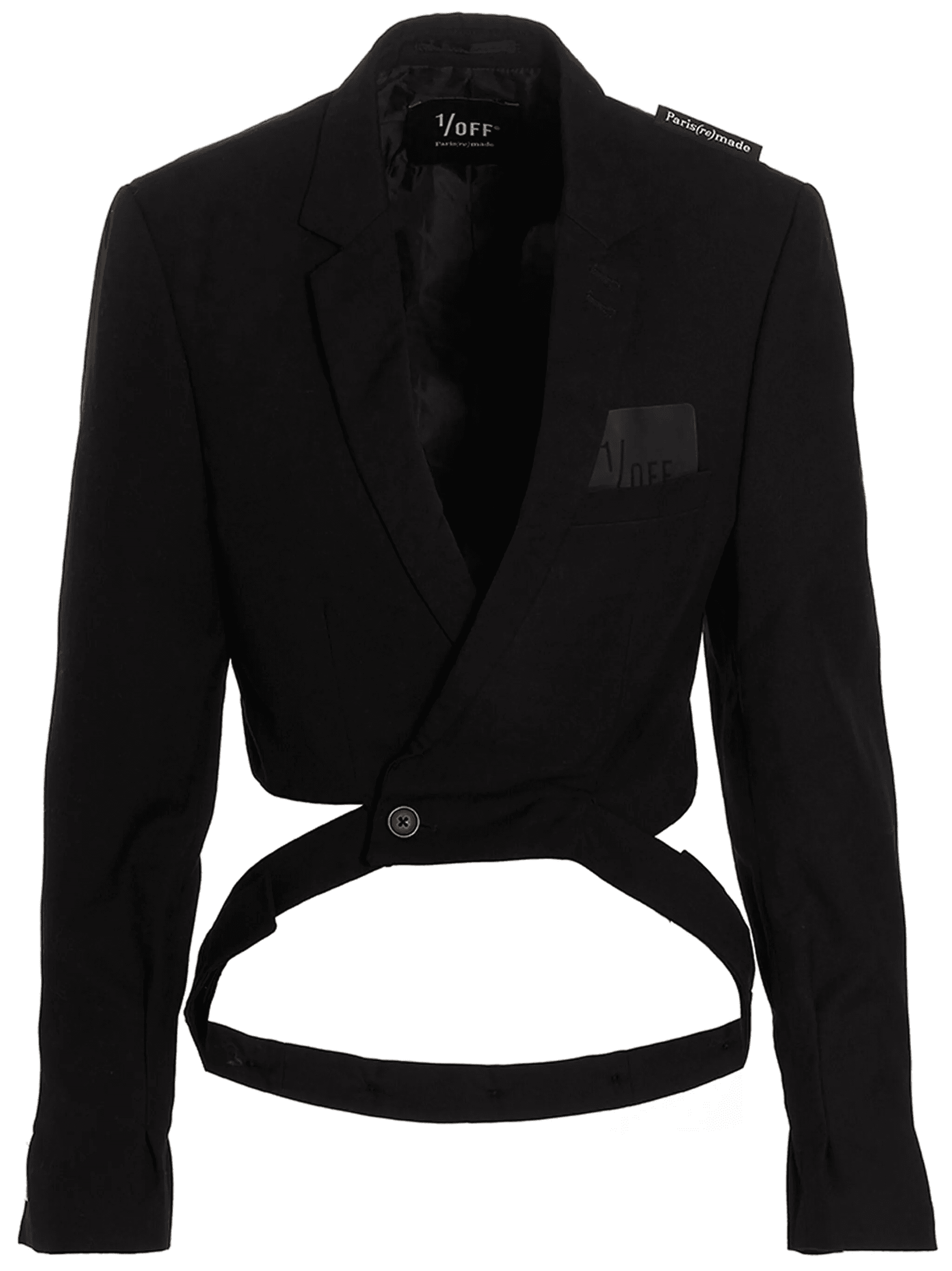 cropped blazer - Image 1