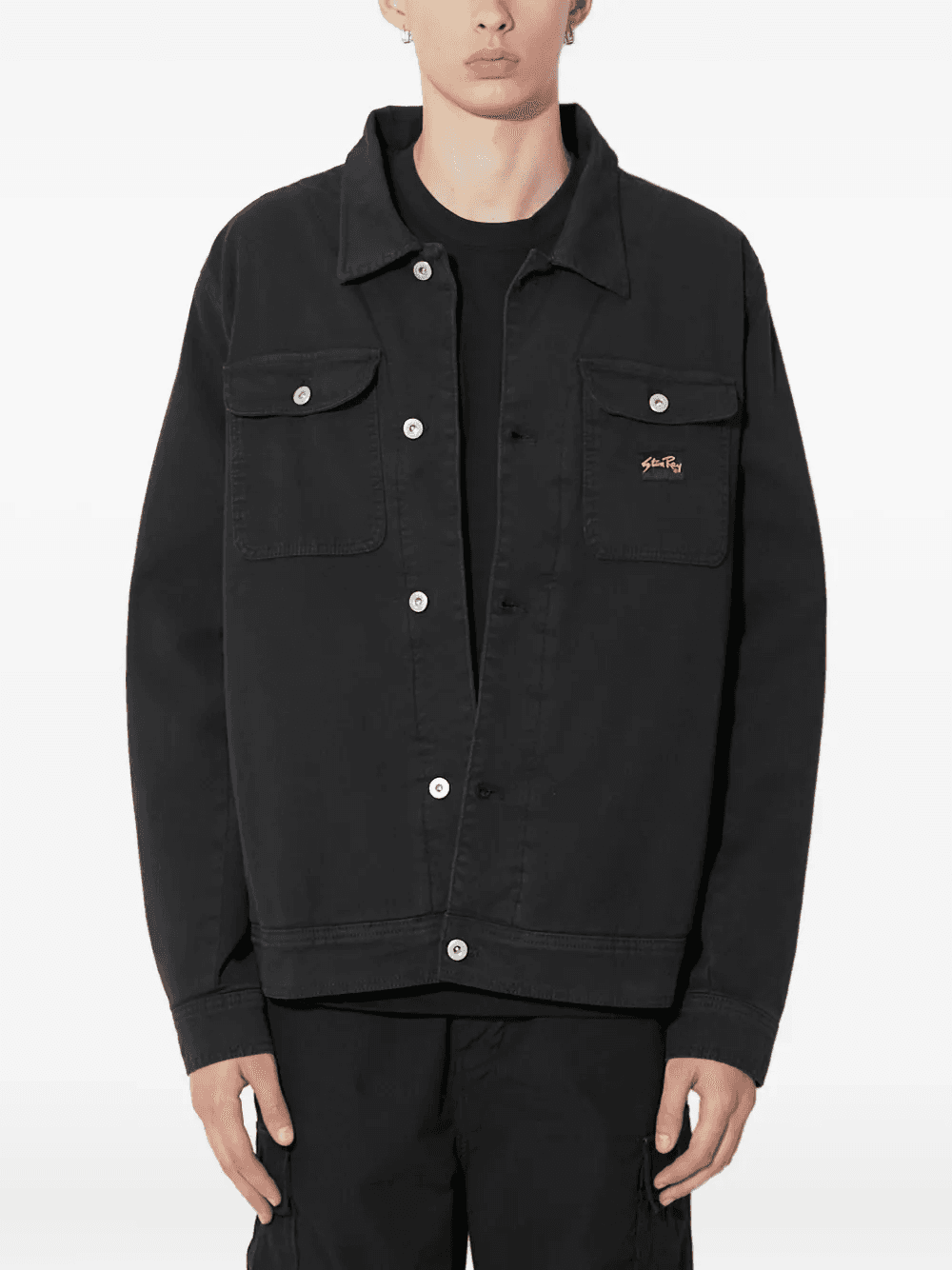 button-fastening overshirt - Image 1
