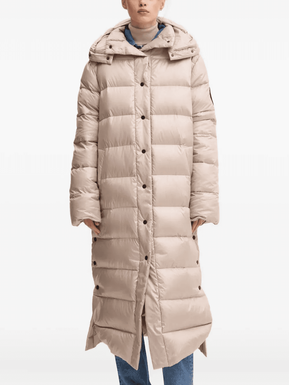 hooded padded coat - Image 1