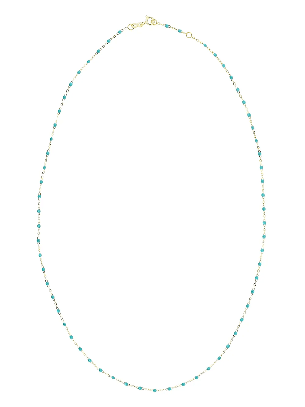 18kt yellow gold bead classic Gigi Sautoir necklace - Image 1