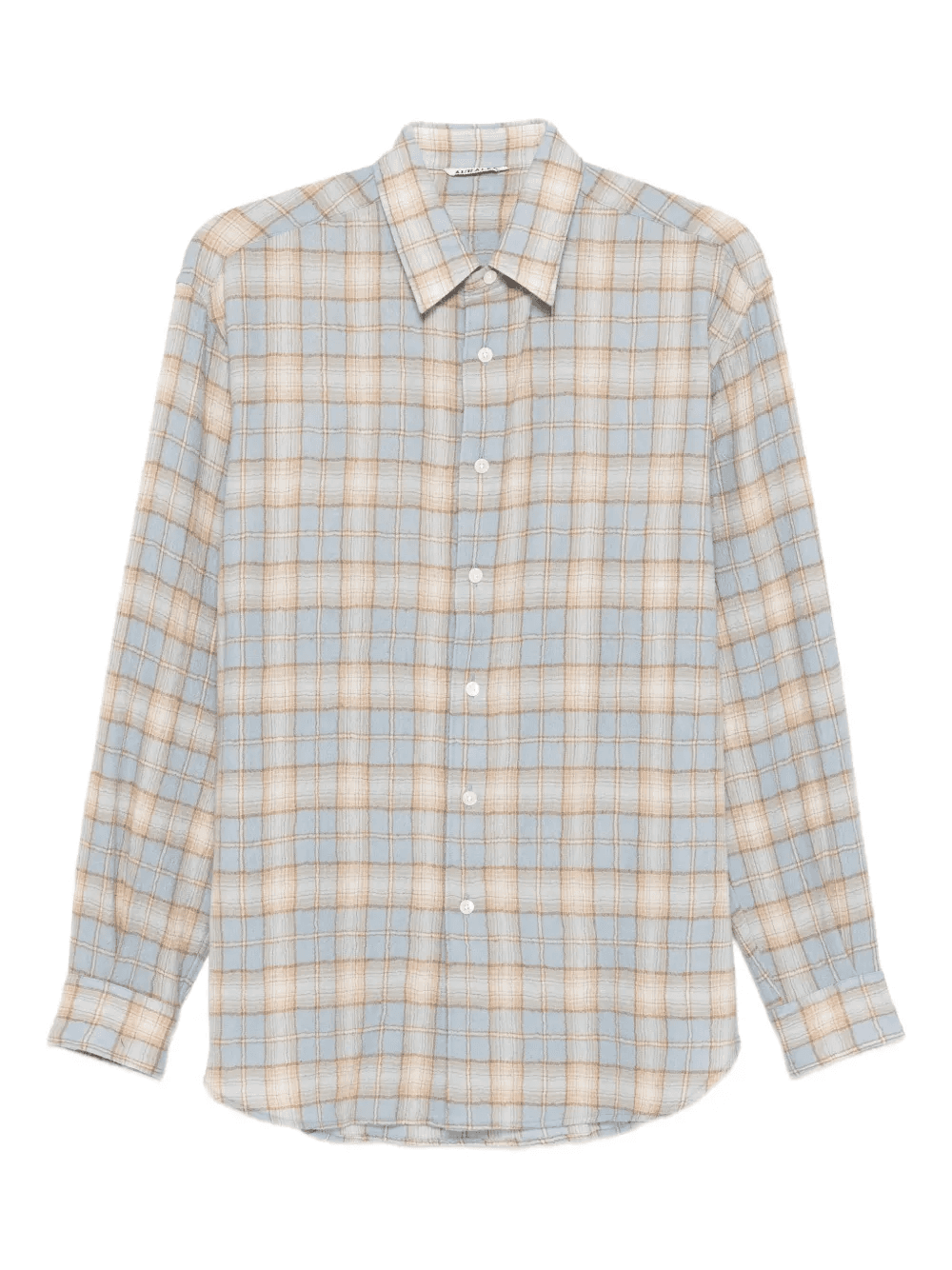 Airy checked shirt - Image 1