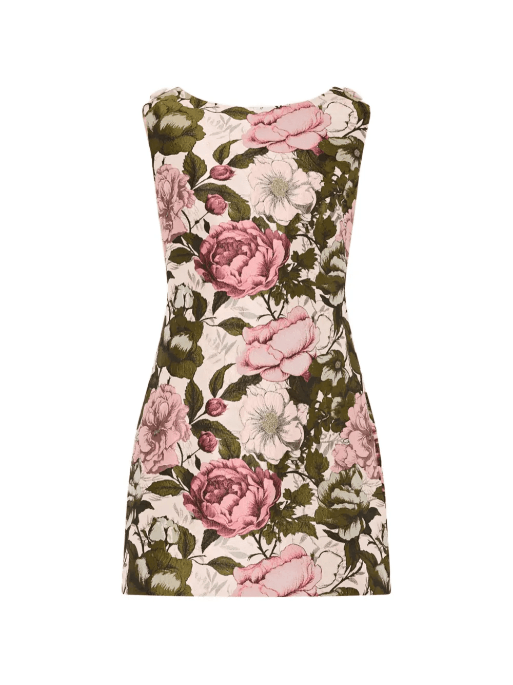 Milly floral jacquard mini dress - Image 1