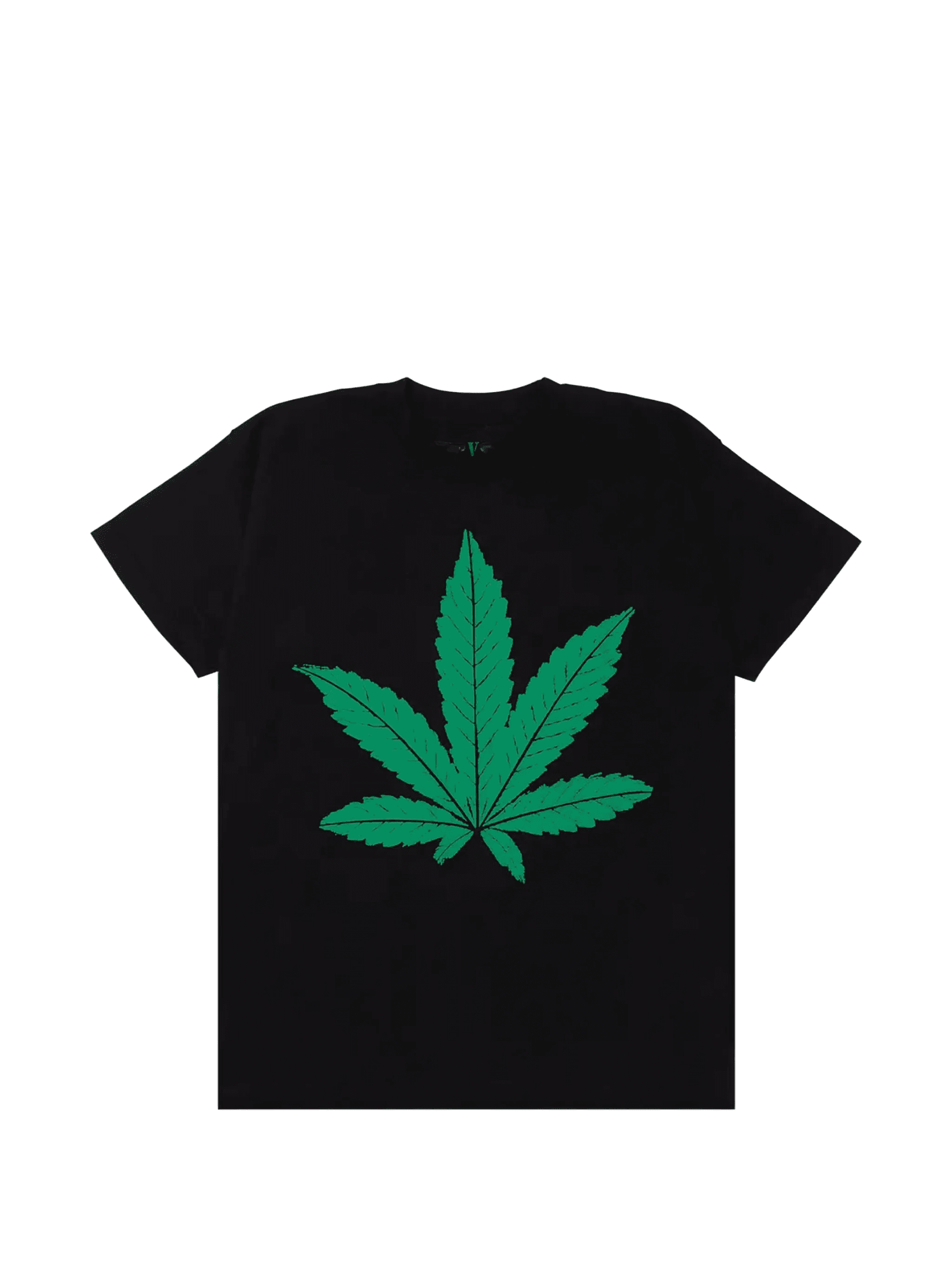 leaf-print T-shirt - Image 1
