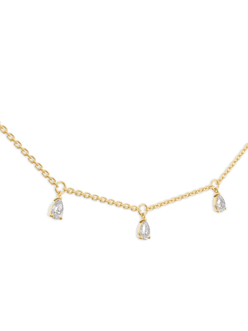 Gold Lab Grown Diamond Amelia Necklace - Image 1